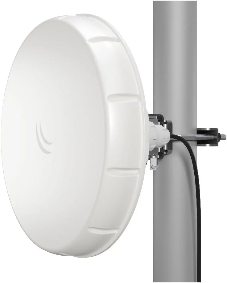 MikroTik Wire nRAY اتصال اترنت 2000 مگابیت در ثانیه سفید، از منبع تغذیه از طریق این پورت (PoE) پشتیبانی می کند. MikroTik Wire nRAY اتصال اترنت 2000 مگابیت در ثانیه سفید، از منبع تغذیه از طریق این پورت (PoE) پشتیبانی می کند.