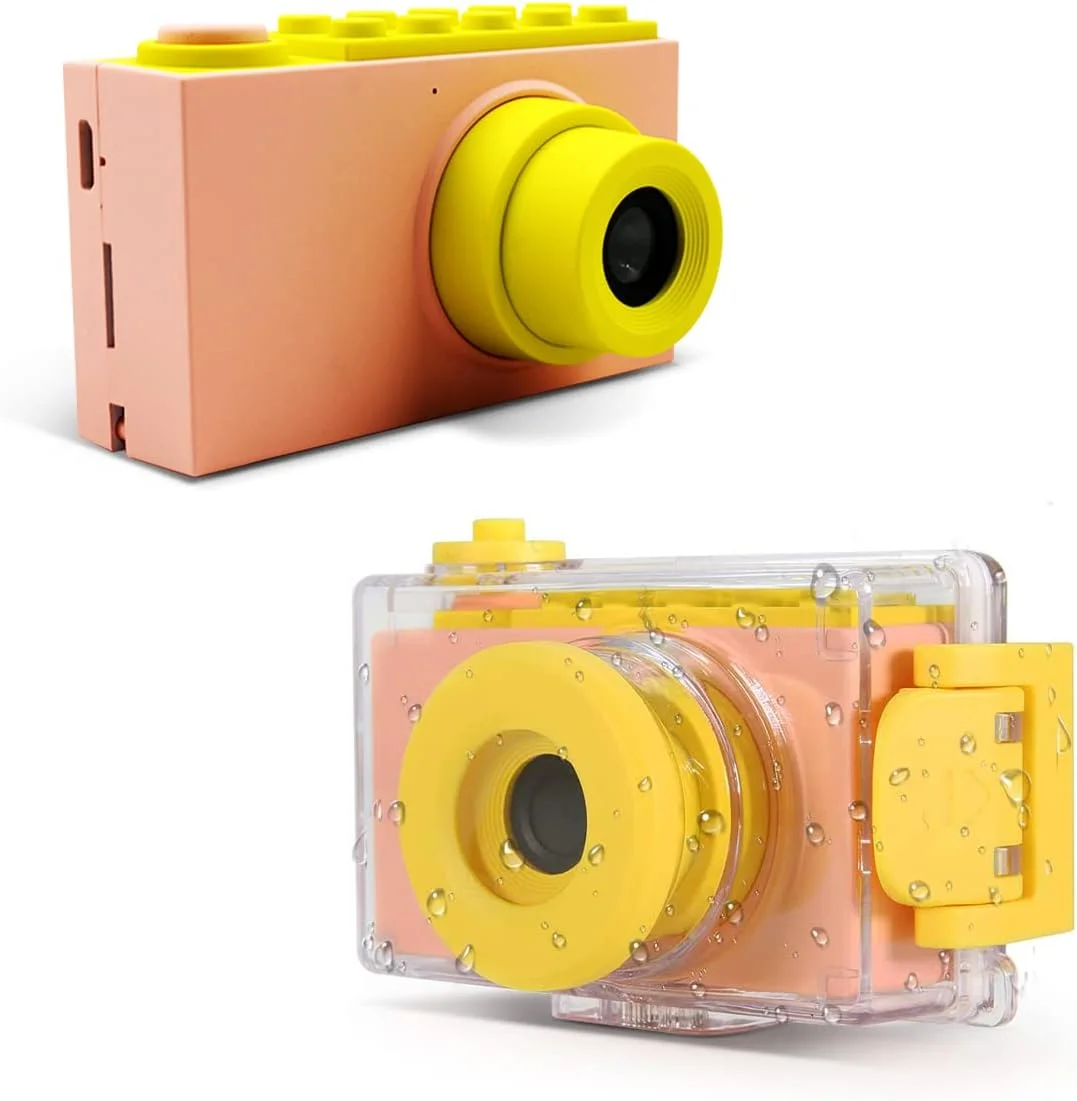 دوربین زیرآب OAXIS myFirst Camera 2، دوربین ضدآب کودکانه مینی 8 مگاپیکسلی 1080P HD به همراه کارت حافظه MicroSD 16 گیگابایتی رایگان، قابلیت فیلمبرداری، هدیه مناسب برای دختران و پسران 4 تا 12 سال (صورتی) دوربین زیرآب OAXIS myFirst Camera 2، دوربین ضدآب کودکانه مینی 8 مگاپیکسلی 1080P HD به همراه کارت حافظه MicroSD 16 گیگابایتی رایگان، قابلیت فیلمبرداری، هدیه مناسب برای دختران و پسران 4 تا 12 سال (صورتی)