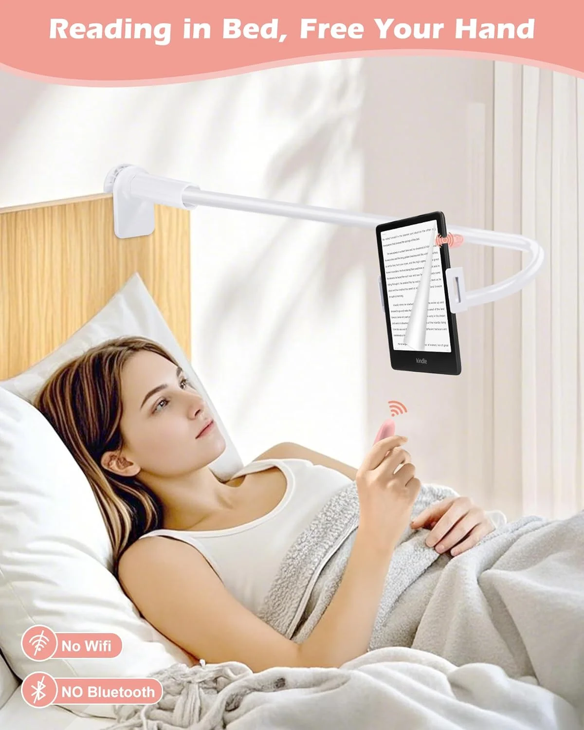 پایه نگهدارنده تبلت گردن غازی برای کتابخوانی با کیندل در تخت با ریموت ورق زن، پایه بازوی تنبل برای لوازم جانبی کیندل پیپروایت کالرسافت اسکرایب، لوازم جانبی کتابخوان الکترونیکی با کلیکر ورق زن پایه نگهدارنده تبلت گردن غازی برای کتابخوانی با کیندل در تخت با ریموت ورق زن، پایه بازوی تنبل برای لوازم جانبی کیندل پیپروایت کالرسافت اسکرایب، لوازم جانبی کتابخوان الکترونیکی با کلیکر ورق زن