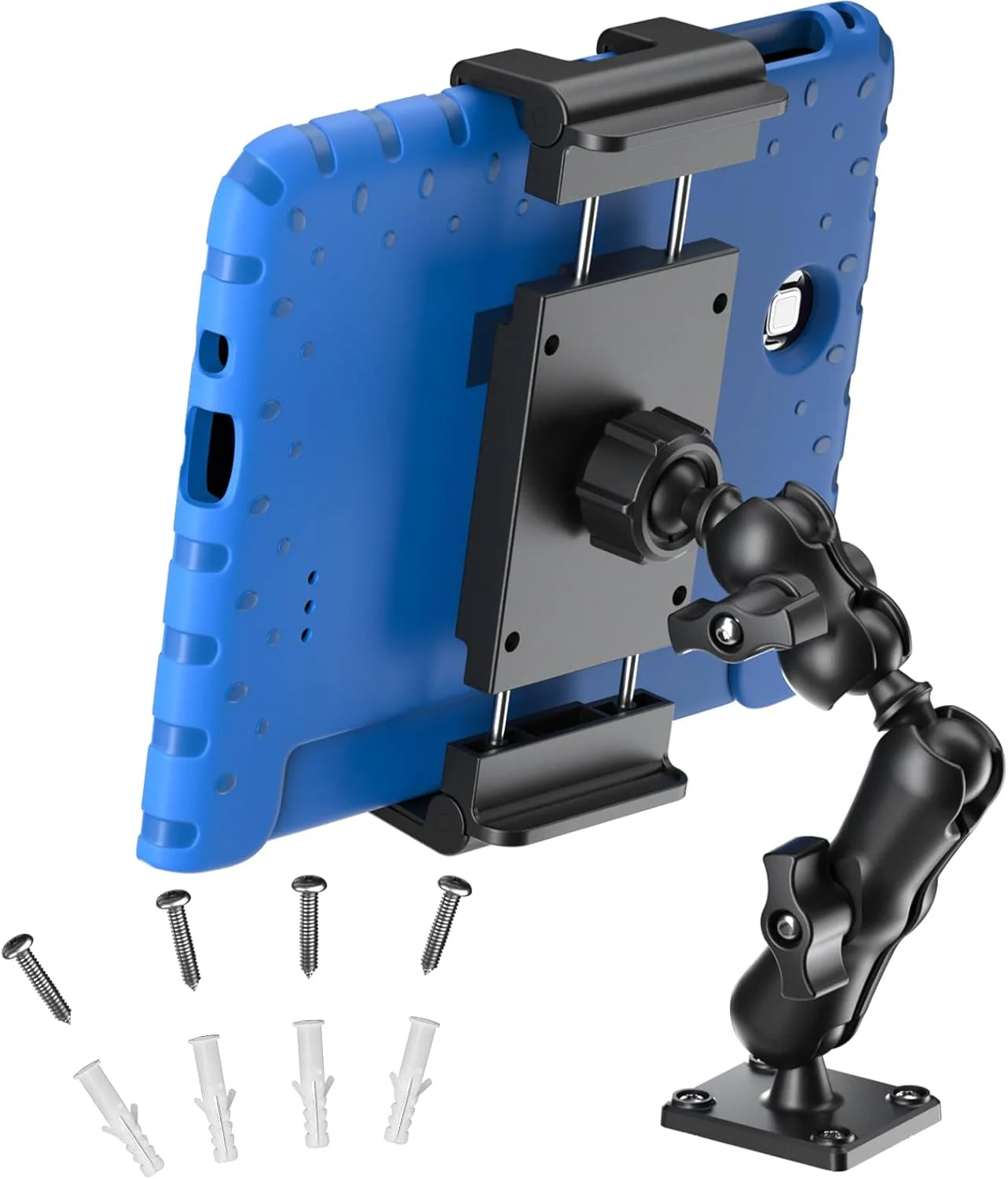 پایه تبلت PLDHPRO برای کامیون، هولدر تبلت با پایه دریل سنگین برای داشبورد خودرو، پایه قابل تنظیم 2 مرحله ای سازگار با آیپد، گلکسی تب/زد فولد، تبلت/گوشی 5.1-15.6 اینچی برای دیوار، وسیله نقلیه، قایق پایه تبلت PLDHPRO برای کامیون، هولدر تبلت با پایه دریل سنگین برای داشبورد خودرو، پایه قابل تنظیم 2 مرحله ای سازگار با آیپد، گلکسی تب/زد فولد، تبلت/گوشی 5.1-15.6 اینچی برای دیوار، وسیله نقلیه، قایق