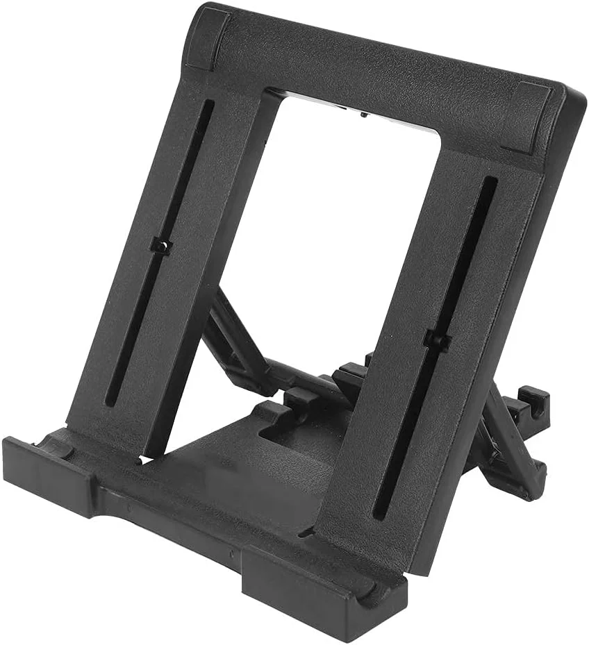 پایه تبلت Fafeicy مناسب برای تبلت های 7 تا 11 اینچی، پایه رومیزی کامپیوتر، دارای پنج حالت قابل تنظیم ارتفاع، پایه نگهدارنده تلفن همراه برای کتابخوان الکترونیکی (مشکی) پایه تبلت Fafeicy مناسب برای تبلت های 7 تا 11 اینچی، پایه رومیزی کامپیوتر، دارای پنج حالت قابل تنظیم ارتفاع، پایه نگهدارنده تلفن همراه برای کتابخوان الکترونیکی (مشکی)