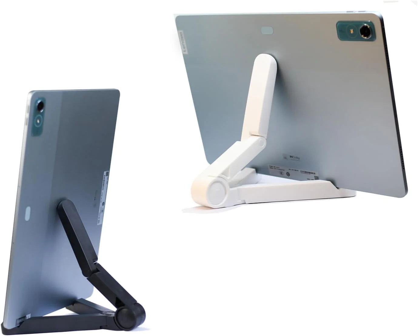 دو عدد پایه نگهدارنده تبلت برای میز - پایه های قابل تنظیم و قابل حمل، سازگار با تبلت های 4 تا 13 اینچی مانند آیپد پرو 11، 9.7، 10.5، 12.9، کیندل فایر HD، نکسوس، تب - سفید و مشکی، لوازم جانبی میز دو عدد پایه نگهدارنده تبلت برای میز - پایه های قابل تنظیم و قابل حمل، سازگار با تبلت های 4 تا 13 اینچی مانند آیپد پرو 11، 9.7، 10.5، 12.9، کیندل فایر HD، نکسوس، تب - سفید و مشکی، لوازم جانبی میز