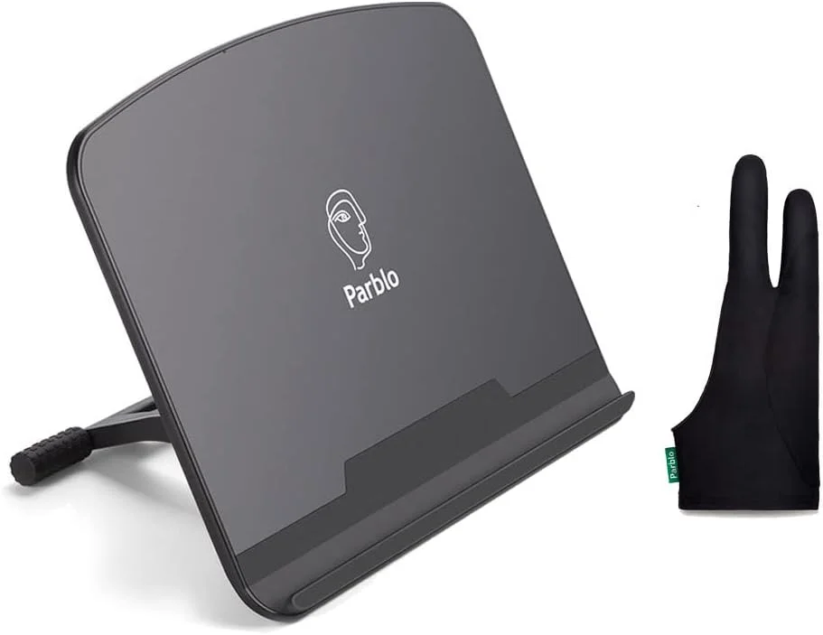 پایه تبلت یونیورسال Parblo PR 100 به همراه دستکش طراحی PR01، قابل تنظیم از 10 تا 16 اینچ برای تبلت های طراحی و مانیتورها پایه تبلت یونیورسال Parblo PR 100 به همراه دستکش طراحی PR01، قابل تنظیم از 10 تا 16 اینچ برای تبلت های طراحی و مانیتورها