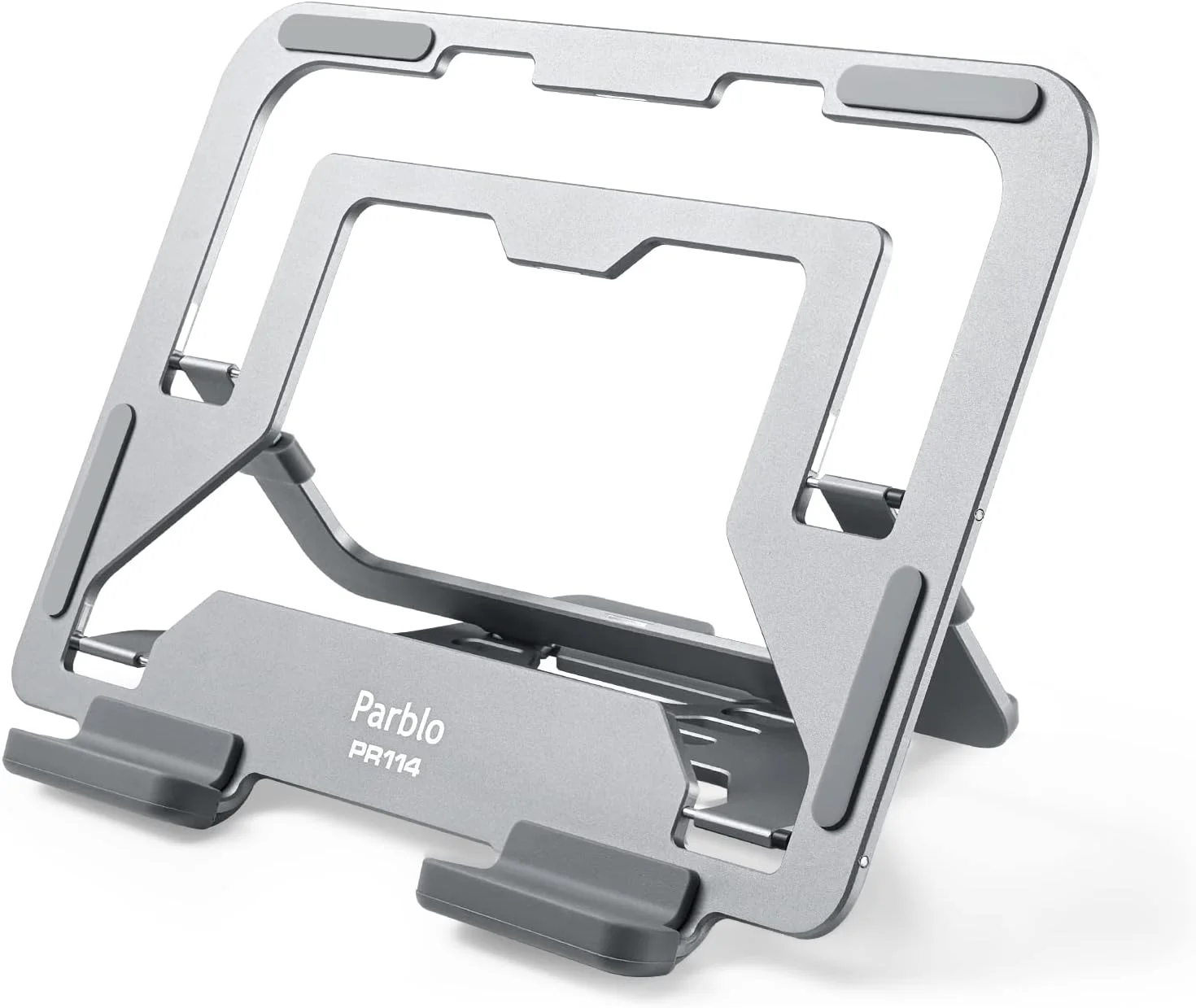 پایه تبلت Parblo PR114، پشتیبانی تا 11 اینچ، 6 زاویه قابل تنظیم، تاشو و حمل آسان پایه تبلت Parblo PR114، پشتیبانی تا 11 اینچ، 6 زاویه قابل تنظیم، تاشو و حمل آسان