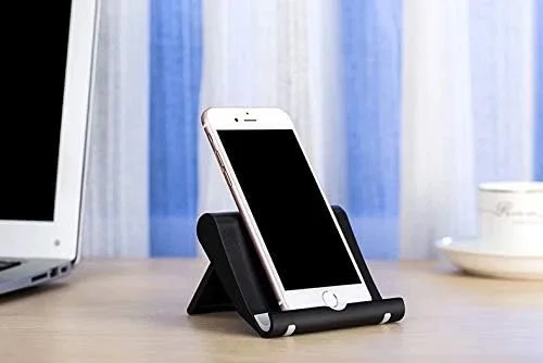 پایه تبلت قابل تنظیم - سازگار با Fire HD 8, 10 & 7، Samsung Galaxy Tab A7, A8, S5e & Kindle Paperwhite - نگهدارنده رومیزی کتابخوان الکترونیکی
