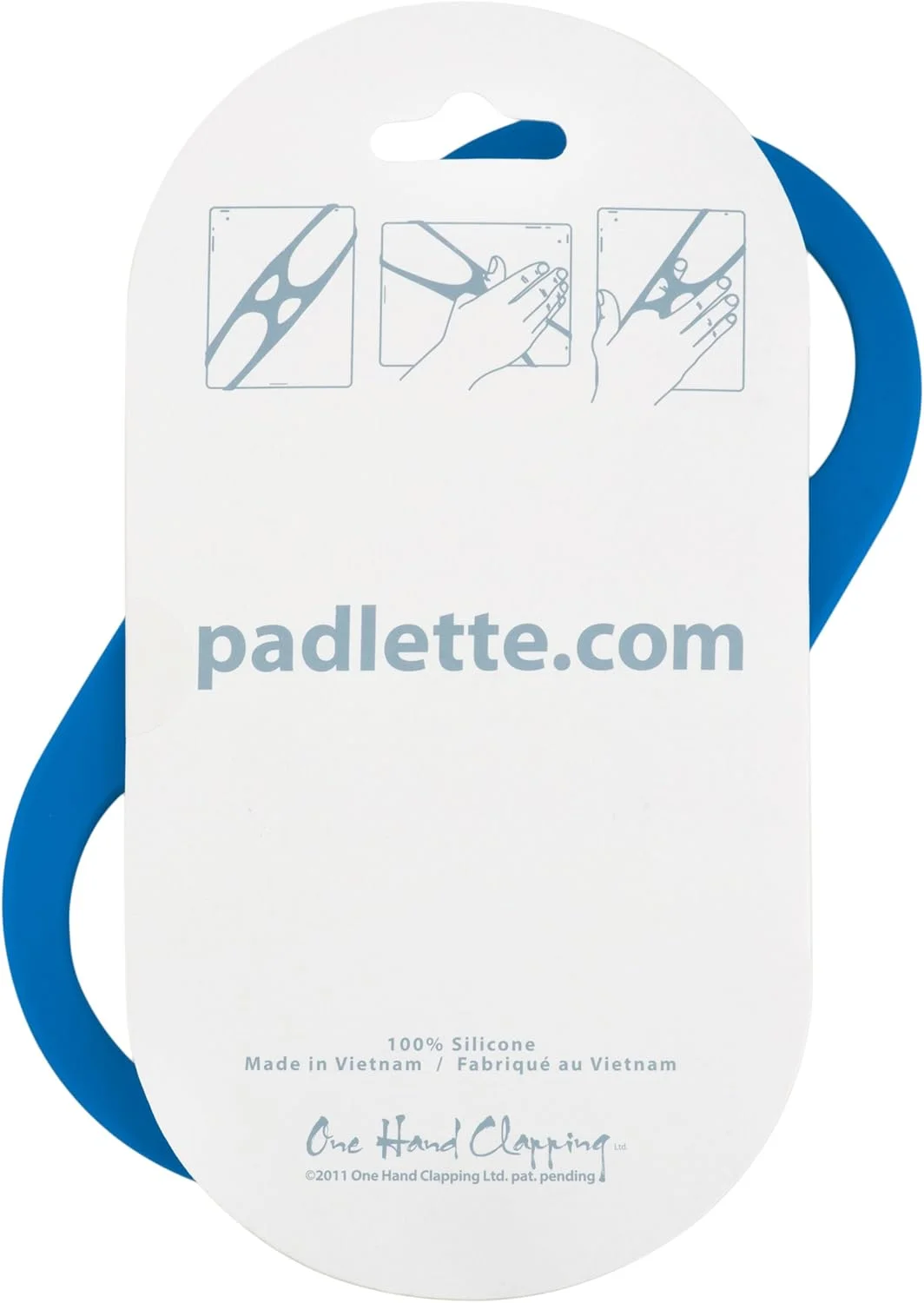 نگهدارنده ایمن، دستگیره - طراحی شده برای هر تبلتی با صفحه نمایش 9 تا 11 اینچ (سایز متوسط D4 آبی)