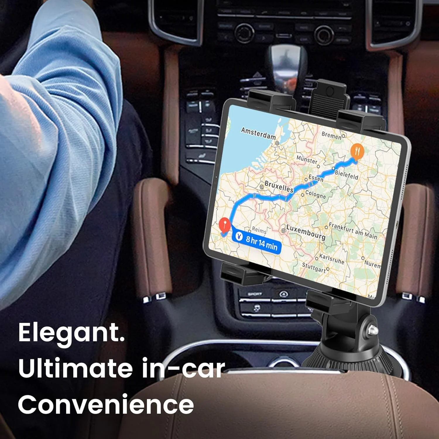 پایه نگهدارنده تبلت لیوانی خودرو OHLPRO مناسب کامیون، پایه نگهدارنده جهانی آیپد برای آیپد پرو ایر مینی 7-11 اینچی، گلکسی تب، بازوی قابل تنظیم، پایه خودرو قابل افزایش و انعطاف پذیر برای لوازم ضروری سفر، لوازم جانبی مسافرتی پایه نگهدارنده تبلت لیوانی خودرو OHLPRO مناسب کامیون، پایه نگهدارنده جهانی آیپد برای آیپد پرو ایر مینی 7-11 اینچی، گلکسی تب، بازوی قابل تنظیم، پایه خودرو قابل افزایش و انعطاف پذیر برای لوازم ضروری سفر، لوازم جانبی مسافرتی