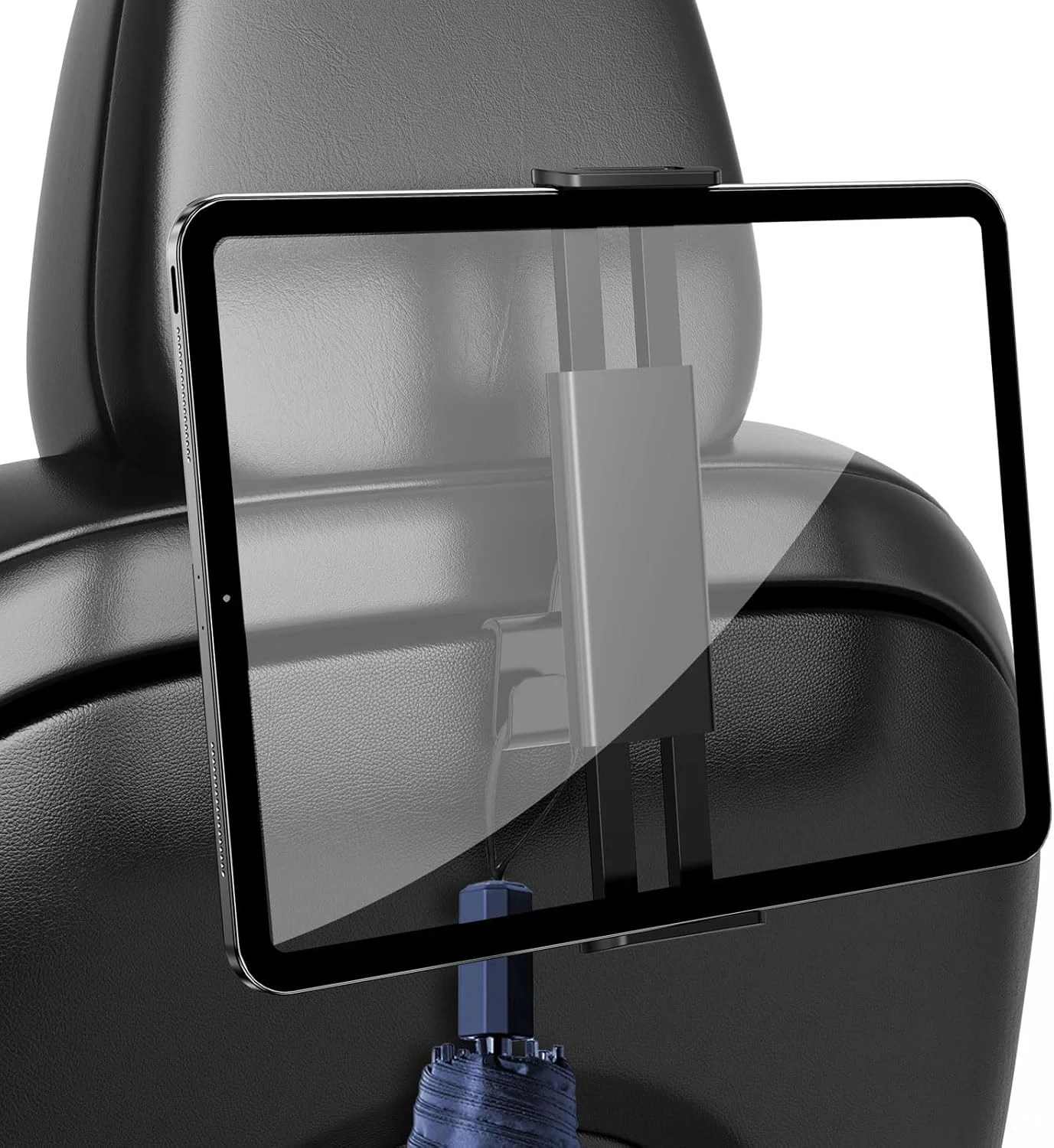 پایه تبلت صندلی عقب OATSBASF برای تسلا مدل Y و مدل 3، نگهدارنده تبلت با قابلیت چرخش 360 درجه، به همراه 2 قلاب برای تلفن همراه 4.7 تا 13 اینچی