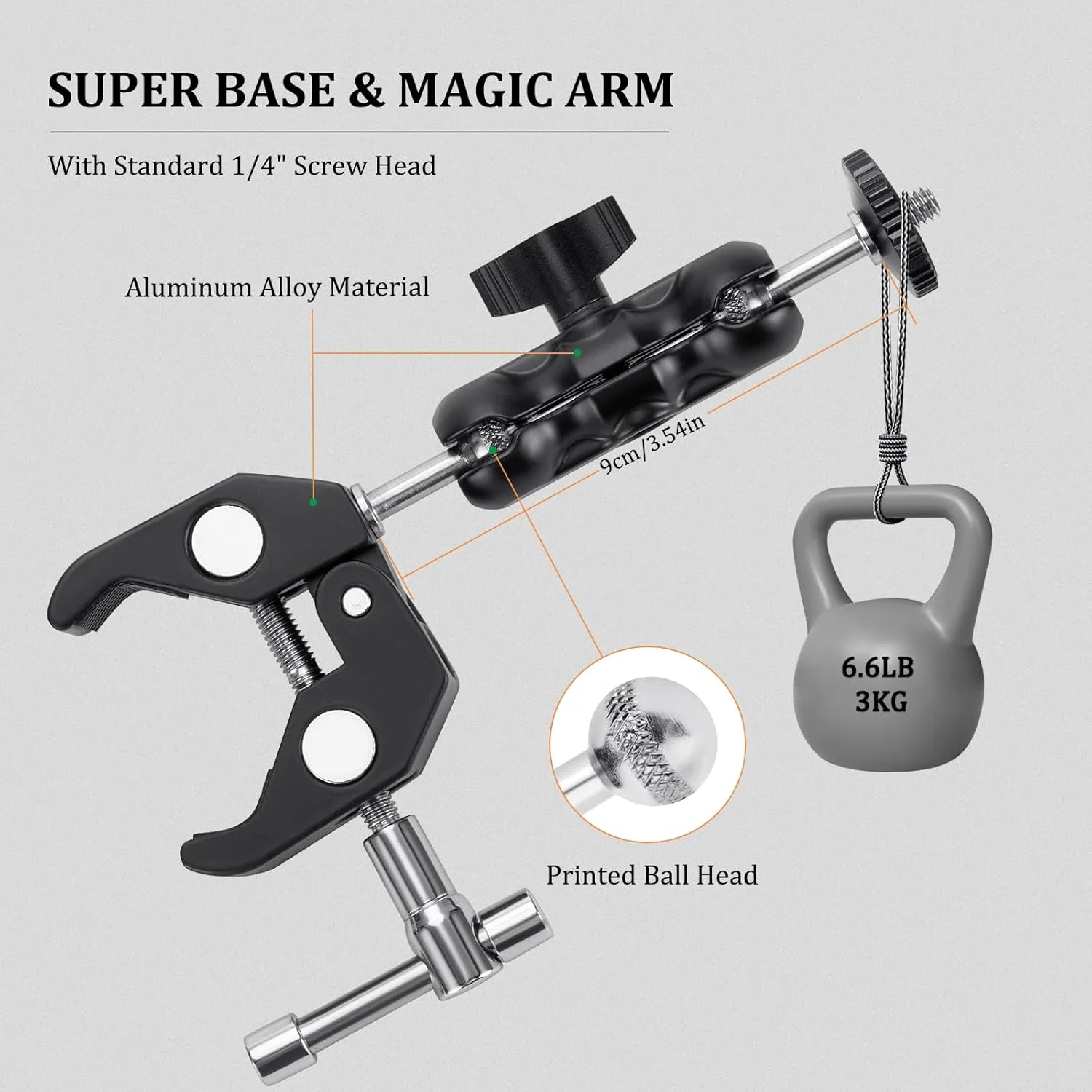 پایه نگهدارنده تبلت آلومینیومی برای پایه میکروفون، پایه قابل حمل آیپد برای میکروفون، پایه موسیقی قابل تنظیم برای تبلت و تلفن همراه مناسب برای آیپد مینی، آیپد ایر، آیپد پرو و آیفون 4.7-12.9 اینچ، مشکی