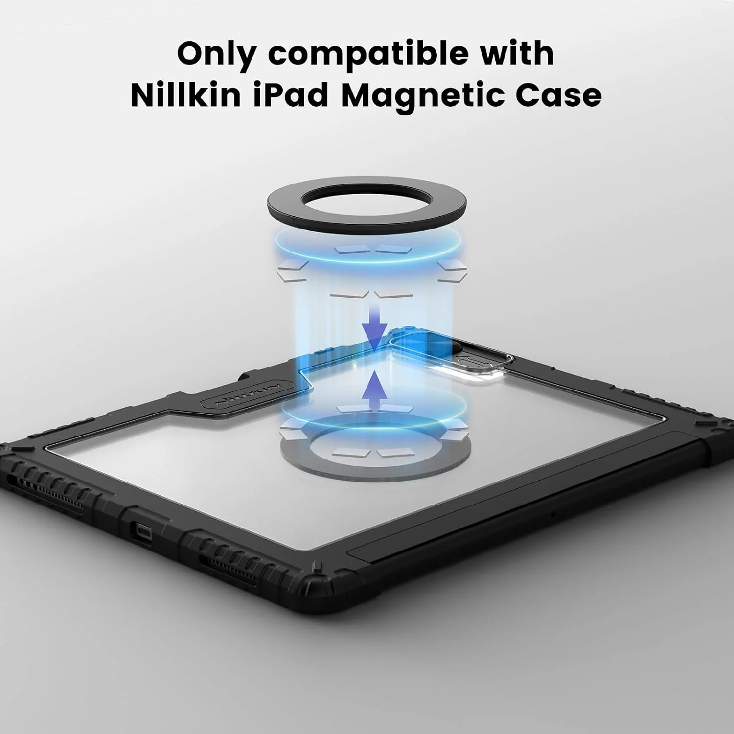 پایه نگهدارنده مغناطیسی دیواری آیپد Nillkin، بسته 2 عددی، سازگار با قاب های مغناطیسی آیپد پرو 11/ایر 5/4/3 و آیپد پرو 12.9 Nillkin، مقاوم، چرخش 360 درجه، مشکی پایه نگهدارنده مغناطیسی دیواری آیپد Nillkin، بسته 2 عددی، سازگار با قاب های مغناطیسی آیپد پرو 11/ایر 5/4/3 و آیپد پرو 12.9 Nillkin، مقاوم، چرخش 360 درجه، مشکی