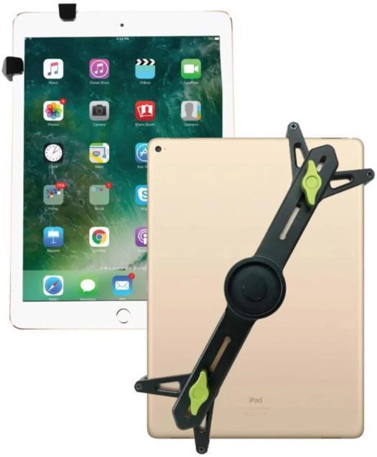 نگهدارنده یونیورسال برای پایه های اسپورت MGF – مناسب برای هر تبلت یا دستگاه 7 تا 11 اینچی - آیپد مینی ایر پرو اندروید برای هواپیما هلیکوپتر ماشین RV کامیون خانه یا قایق نگهدارنده یونیورسال برای پایه های اسپورت MGF – مناسب برای هر تبلت یا دستگاه 7 تا 11 اینچی - آیپد مینی ایر پرو اندروید برای هواپیما هلیکوپتر ماشین RV کامیون خانه یا قایق