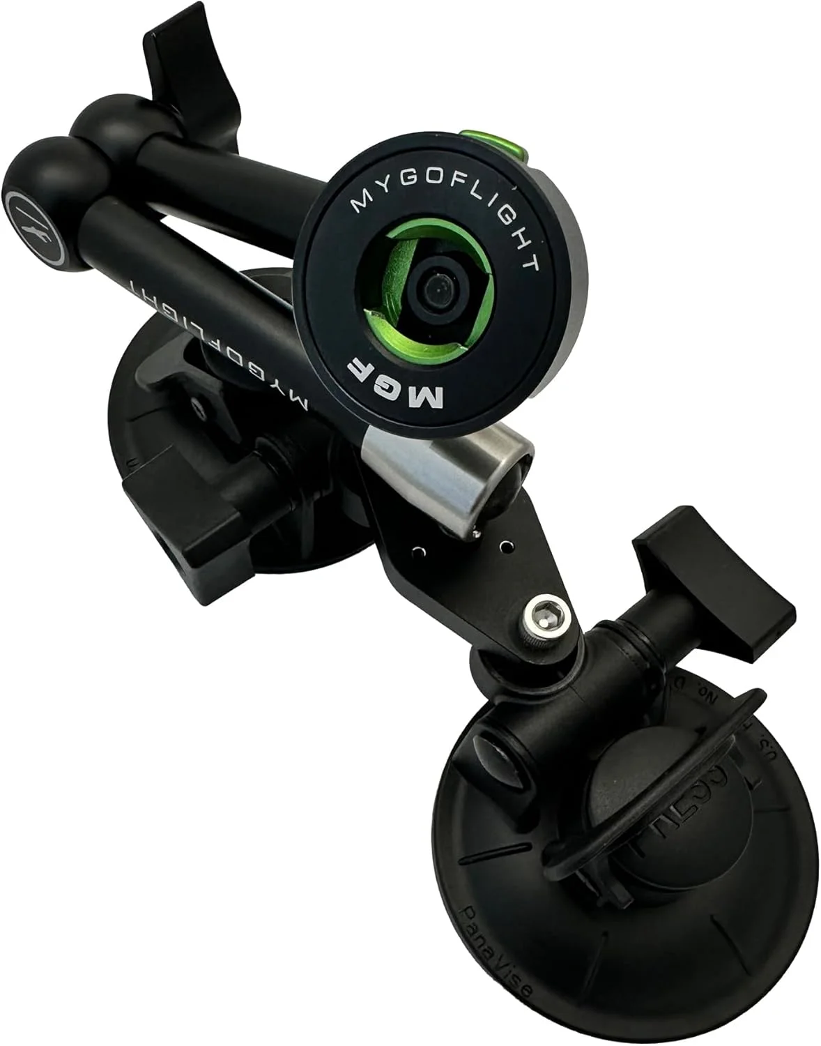 پایه نگهدارنده تبلت و آیپد با مکش دوگانه، قابل تنظیم، بدون نیاز به دست، مناسب سفر و ورزش با چرخش 360 درجه، مشکی، (MNT-1815)