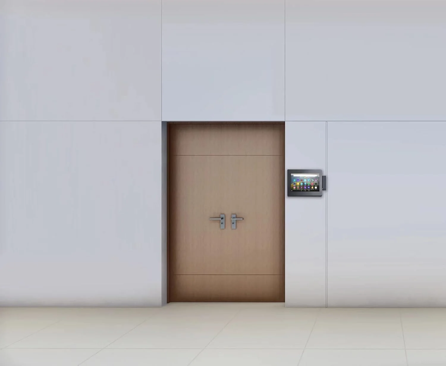 پایه دیواری تبلت 10 اینچی مدل MT3 به همراه براکت هاب