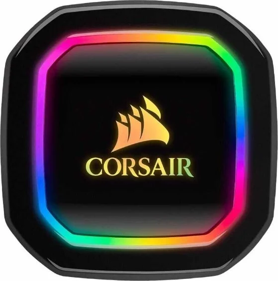 خنک کننده مایع پردازنده مرکزی Corsair iCUE H115i RGB PRO XT، رادیاتور 280 میلی‌متری، دو فن 140 میلی‌متری PWM، کنترل نرم‌افزاری | CW-9060044-WW