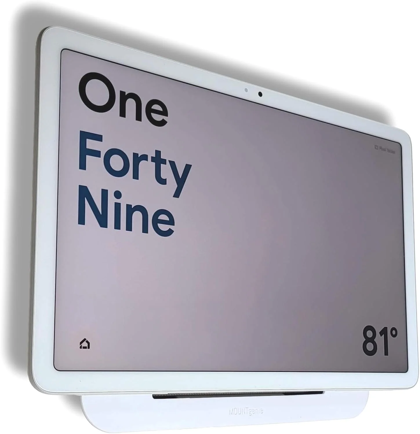 پایه دیواری توکار ساده Mount Genie برای تبلت گوگل پیکسل: مرکز فرماندهی هوشمند خانگی عالی | ارتقاء آسان از گوگل/نست هاب | گزینه PoE موجود است | طراحی شده در ایالات متحده آمریکا