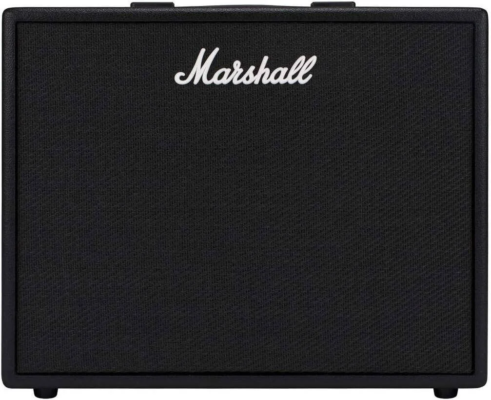 آمپلی فایر دیجیتال کومبو 50 وات مارشال Code 50 با اسپیکر سفارشی 12 اینچی، 24 افکت دیجیتال، 100 پریست داخلی، قابلیت ویرایش و ایجاد پریست، تکنولوژی دیجیتال، مشکی | CODE50