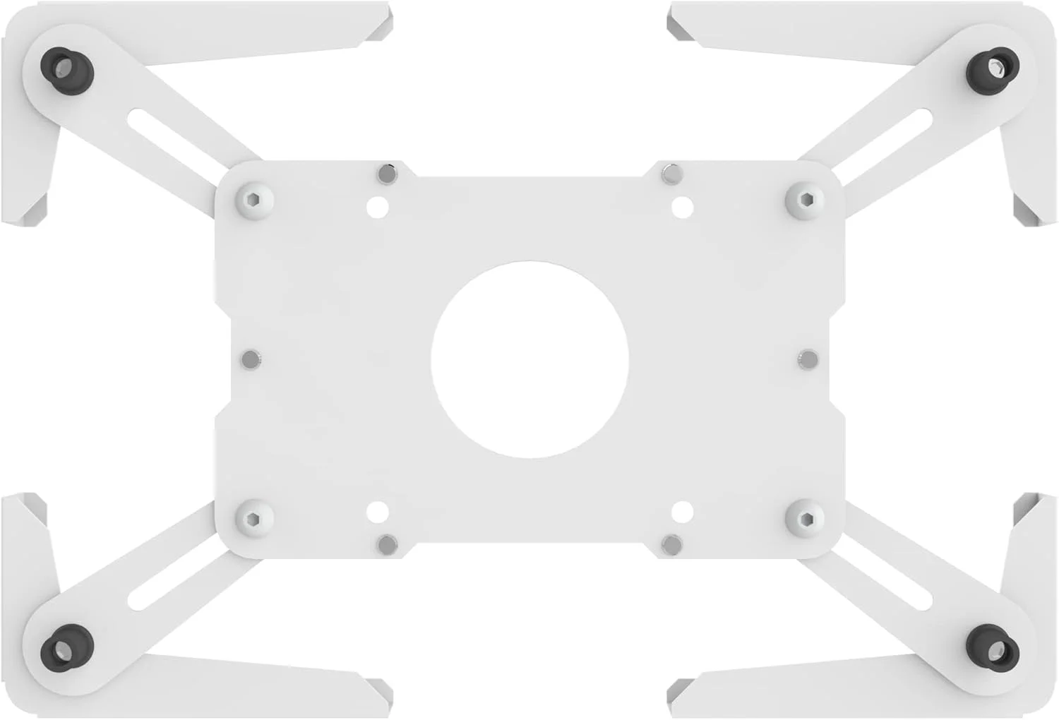 چرخ دستی متحرک تبلت پزشکی Mount Plus C01 با قابلیت تنظیم ارتفاع، دارای چرخ، محفظه تبلت و سبد ذخیره سازی | ترالی پزشکی برای بیمارستان، کلینیک، سالن زیبایی | ایستگاه کاری پنوماتیک متحرک آیپد