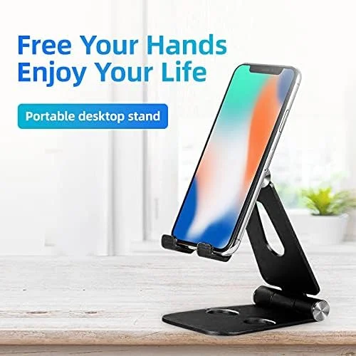 پایه مانیتور کوکوپار، نگهدارنده تلفن همراه رومیزی قابل تنظیم، آلومینیومی کاملاً تاشو، سازگار با تلفن های هوشمند، مانیتور قابل حمل، آیپد، آیفون 12 پرو مینی، نینتندو سوییچ، تبلت ها