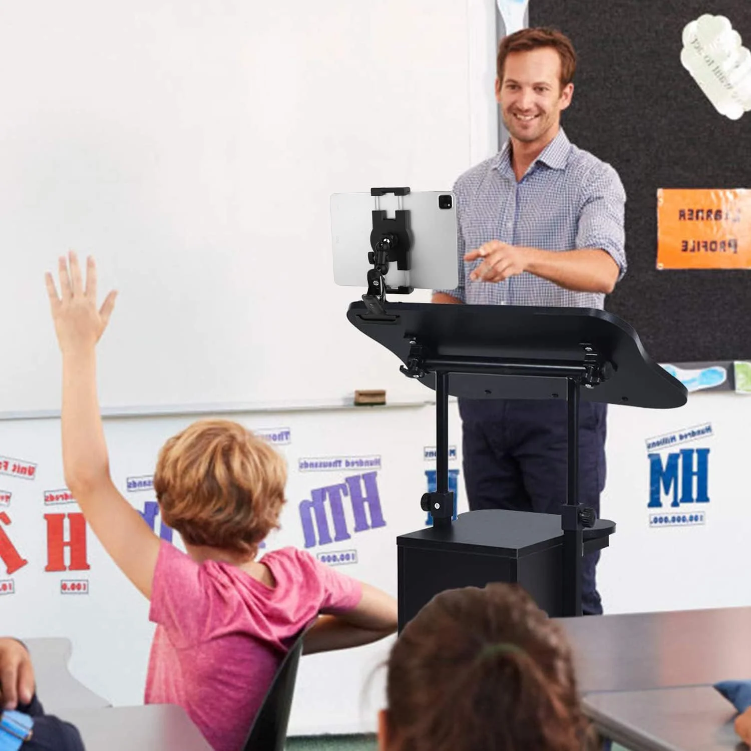 نگهدارنده تبلت گیره ای برای میز/درب شیشه ای/پارتیشن رومیزی/سه پایه، سازگار با آیپد/نکسوس/الجی پد/فایر اچدی ۷ تا ۱۲.۹ اینچی، بازوی آلیاژ آلومینیوم با قابلیت تنظیم ۳۶۰ درجه نگهدارنده تبلت گیره ای برای میز/درب شیشه ای/پارتیشن رومیزی/سه پایه، سازگار با آیپد/نکسوس/الجی پد/فایر اچدی ۷ تا ۱۲.۹ اینچی، بازوی آلیاژ آلومینیوم با قابلیت تنظیم ۳۶۰ درجه