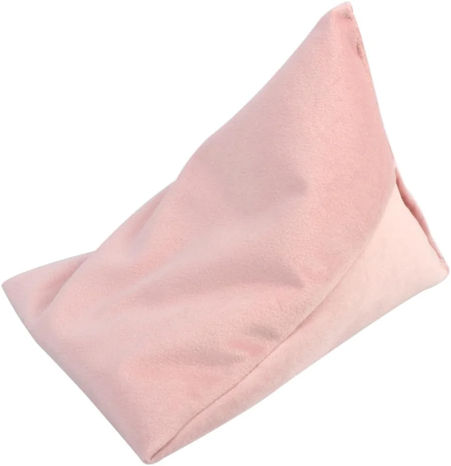 بالشتک نگهدارنده تبلت و تلفن همراه مثلثی صورتی - پایه نگهدارنده چند زاویه ای برای مطالعه، مناسب برای استفاده در خانه و خوابگاه، ایده آل برای تماشای فیلم و مطالعه بالشتک نگهدارنده تبلت و تلفن همراه مثلثی صورتی - پایه نگهدارنده چند زاویه ای برای مطالعه، مناسب برای استفاده در خانه و خوابگاه، ایده آل برای تماشای فیلم و مطالعه