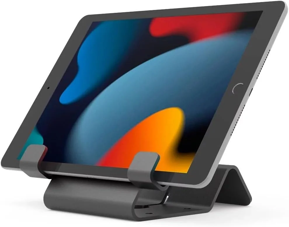 پایه نگهدارنده تبلت امنیتی یونیورسال به همراه قفل کابل و صفحه امنیتی، مشکی (CL12UTHBB)