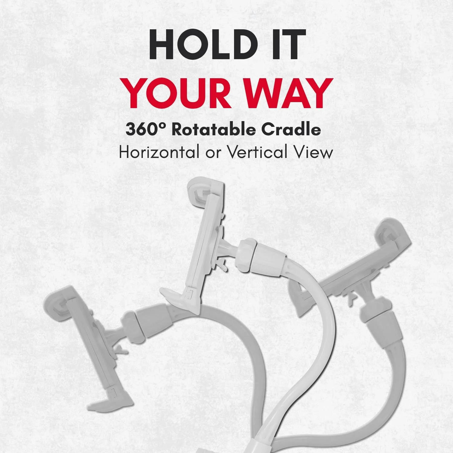 نگهدارنده تبلت گیره ای Macally | نگهدارنده گردنی آیپد برای تخت، کالسکه، هواپیما، میز (سازگاری جهانی تبلت) بازوی نگهدارنده آیپد قوی و ایمن، نگهدارنده گیره ای تبلت، نگهدارنده کیندل نگهدارنده تبلت گیره ای Macally | نگهدارنده گردنی آیپد برای تخت، کالسکه، هواپیما، میز (سازگاری جهانی تبلت) بازوی نگهدارنده آیپد قوی و ایمن، نگهدارنده گیره ای تبلت، نگهدارنده کیندل