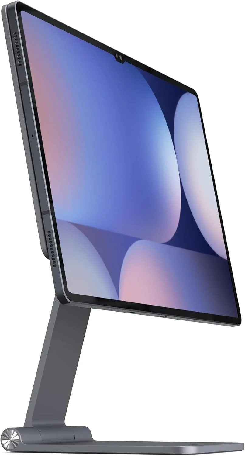 پایه مغناطیسی LULULOOK برای Samsung Galaxy Tab S10/S9/S8 Ultra 2024، نگهدارنده تاشو و چرخان 360 درجه شناور رومیزی با نگهدارنده قلم S برای Samsung Galaxy Tab 14.6 اینچ SM-X920/SM-X910/SM-X900