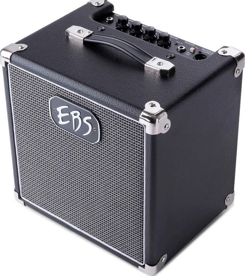 آمپلی فایر کمبو باس EBS Session 30 MK2 30W با اسپیکر 8 اینچی، خروجی XLR DI، ورودی Aux و جک هدفون | EBS-30S MK2