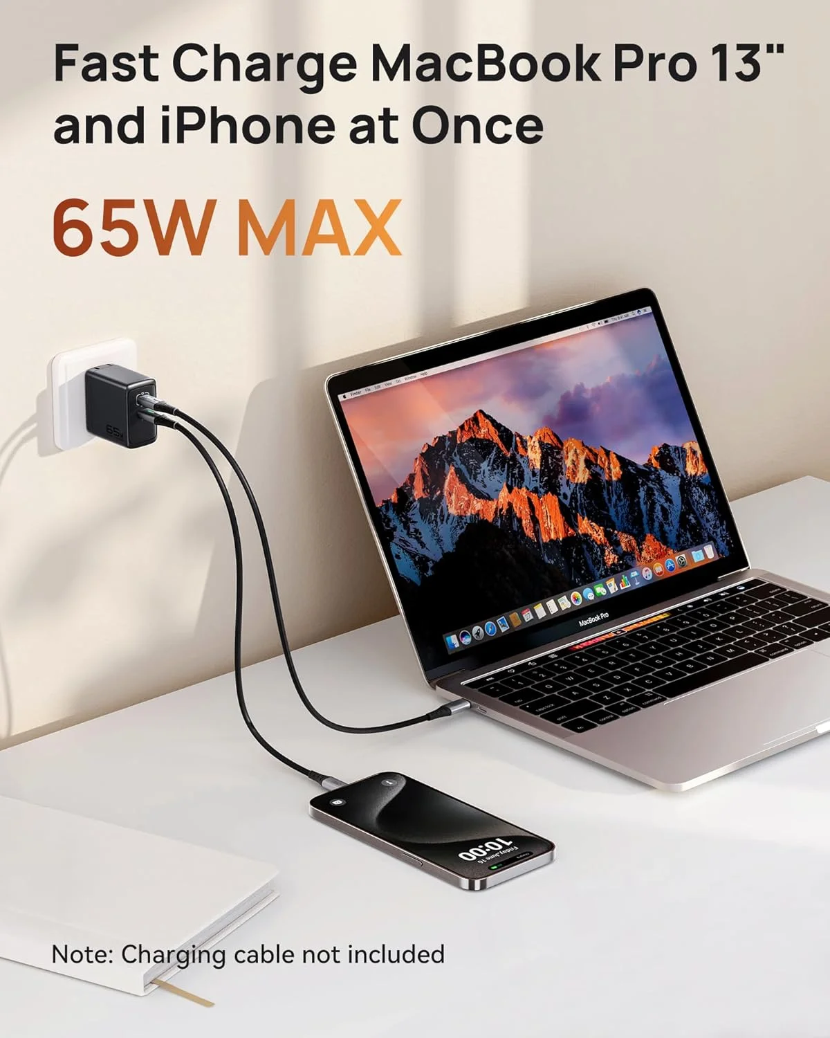 شارژر 65 واتی GaN اینیو با 2 پورت USB C - شارژر دیواری USB C تاشو و جمع و جور PD PPS برای مک بوک پرو/ایر، دل XPS 13، آیپد پرو، سامسونگ گلکسی S23، نوت 20/10+، آیفون 16/15/14، استیم دک شارژر 65 واتی GaN اینیو با 2 پورت USB C - شارژر دیواری USB C تاشو و جمع و جور PD PPS برای مک بوک پرو/ایر، دل XPS 13، آیپد پرو، سامسونگ گلکسی S23، نوت 20/10+، آیفون 16/15/14، استیم دک