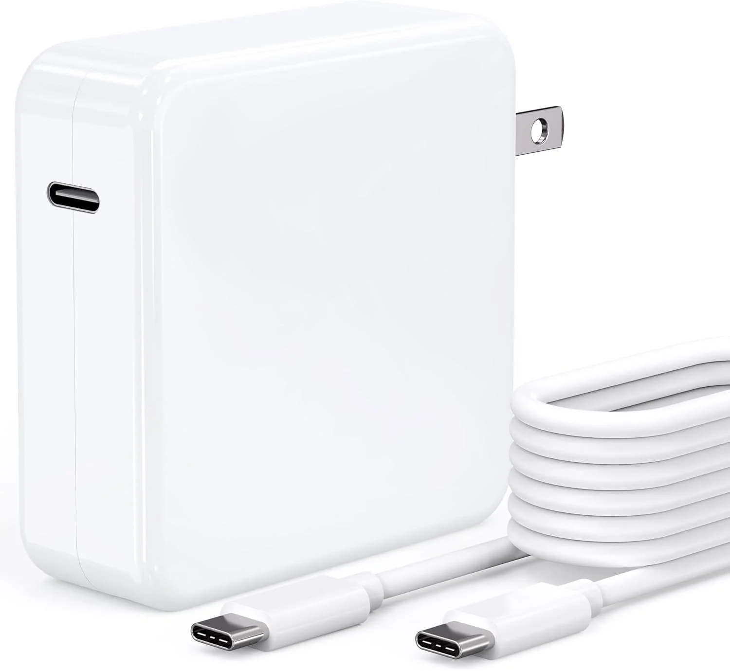 شارژر لپ تاپ 87 واتی USB C سازگار با پرو/ایر 13، 14 و 15 اینچی معرفی شده در سال 2016 یا بعد از آن، برای ایر بعد از 2018، سازگار با 70W 67W 61W 30W 29w، شامل کابل برق USB-C شارژر لپ تاپ 87 واتی USB C سازگار با پرو/ایر 13، 14 و 15 اینچی معرفی شده در سال 2016 یا بعد از آن، برای ایر بعد از 2018، سازگار با 70W 67W 61W 30W 29w، شامل کابل برق USB-C