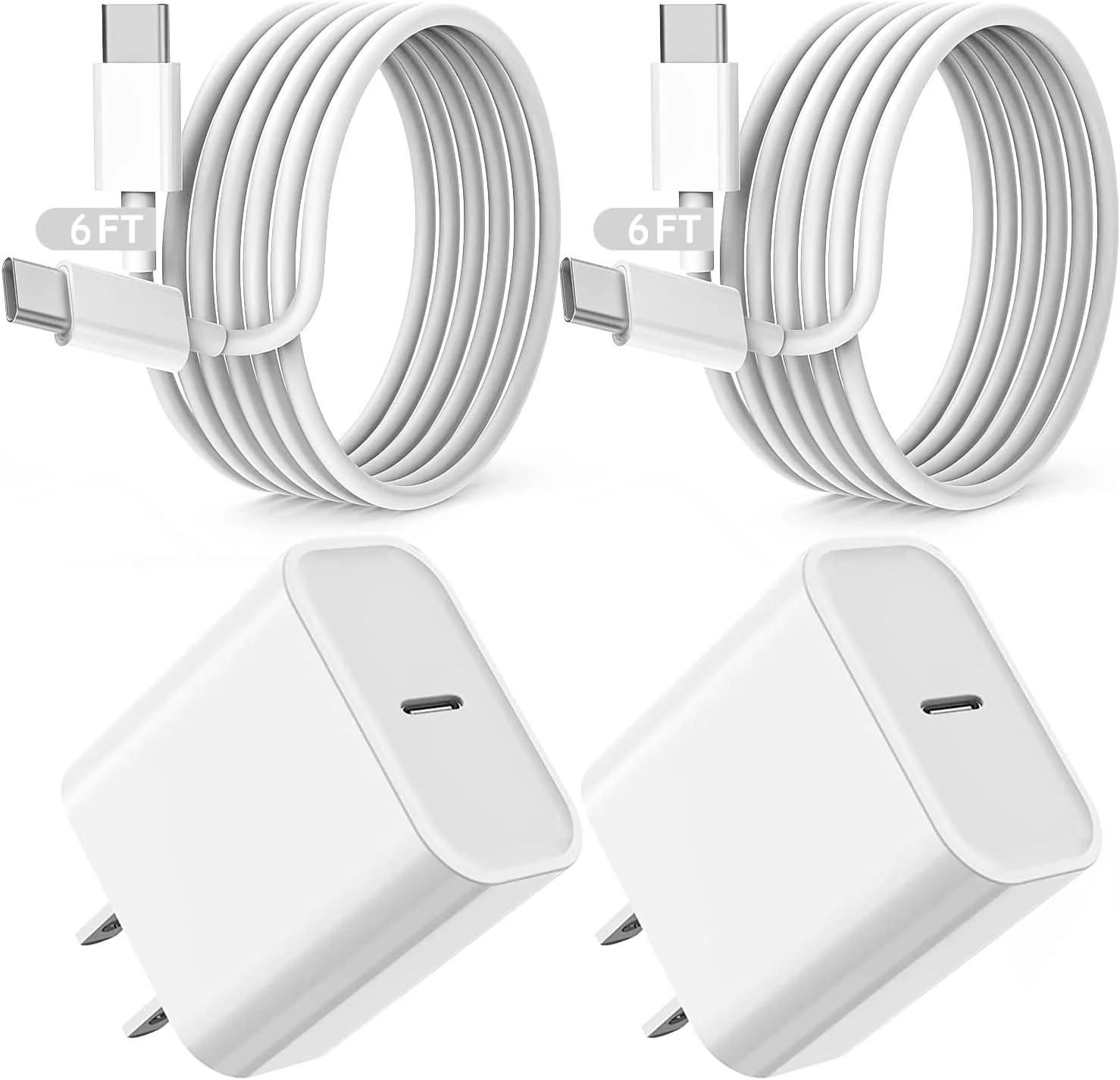 شارژر سریع آیپد، 2 عدد آداپتور دوشاخه شارژر دیواری شارژ سریع آیپد کابل USB C به C به طول 6 فوت برای آیپد پرو 12.9، آیپد پرو 11/13 اینچ (M4)، آیپد ایر نسل 5/4، آیپد مینی 6/7، آیپد 10/11 (A16) شارژر سریع آیپد، 2 عدد آداپتور دوشاخه شارژر دیواری شارژ سریع آیپد کابل USB C به C به طول 6 فوت برای آیپد پرو 12.9، آیپد پرو 11/13 اینچ (M4)، آیپد ایر نسل 5/4، آیپد مینی 6/7، آیپد 10/11 (A16)