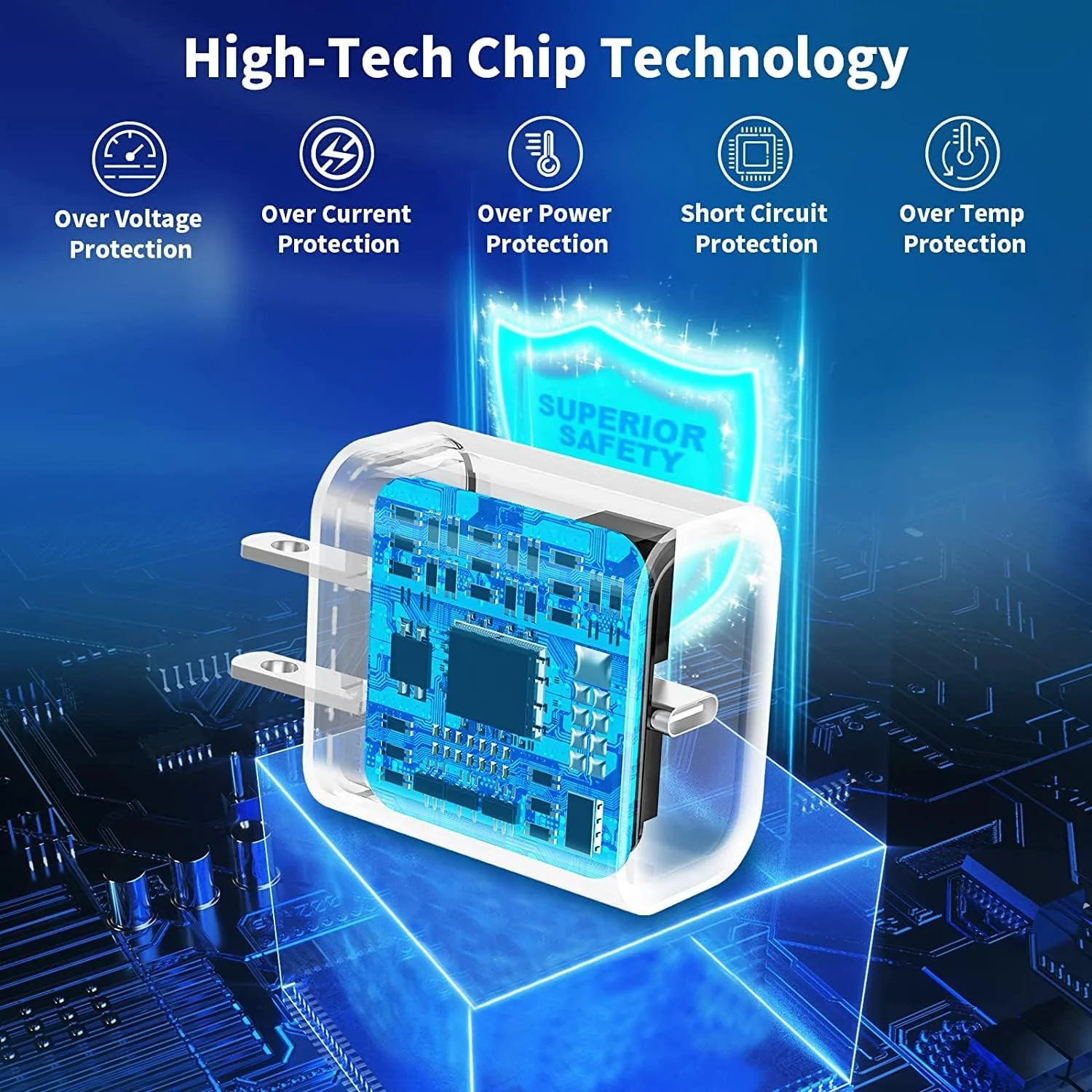 شارژر سریع آیپد، 2 عدد آداپتور دوشاخه شارژر دیواری شارژ سریع آیپد کابل USB C به C به طول 6 فوت برای آیپد پرو 12.9، آیپد پرو 11/13 اینچ (M4)، آیپد ایر نسل 5/4، آیپد مینی 6/7، آیپد 10/11 (A16) شارژر سریع آیپد، 2 عدد آداپتور دوشاخه شارژر دیواری شارژ سریع آیپد کابل USB C به C به طول 6 فوت برای آیپد پرو 12.9، آیپد پرو 11/13 اینچ (M4)، آیپد ایر نسل 5/4، آیپد مینی 6/7، آیپد 10/11 (A16)