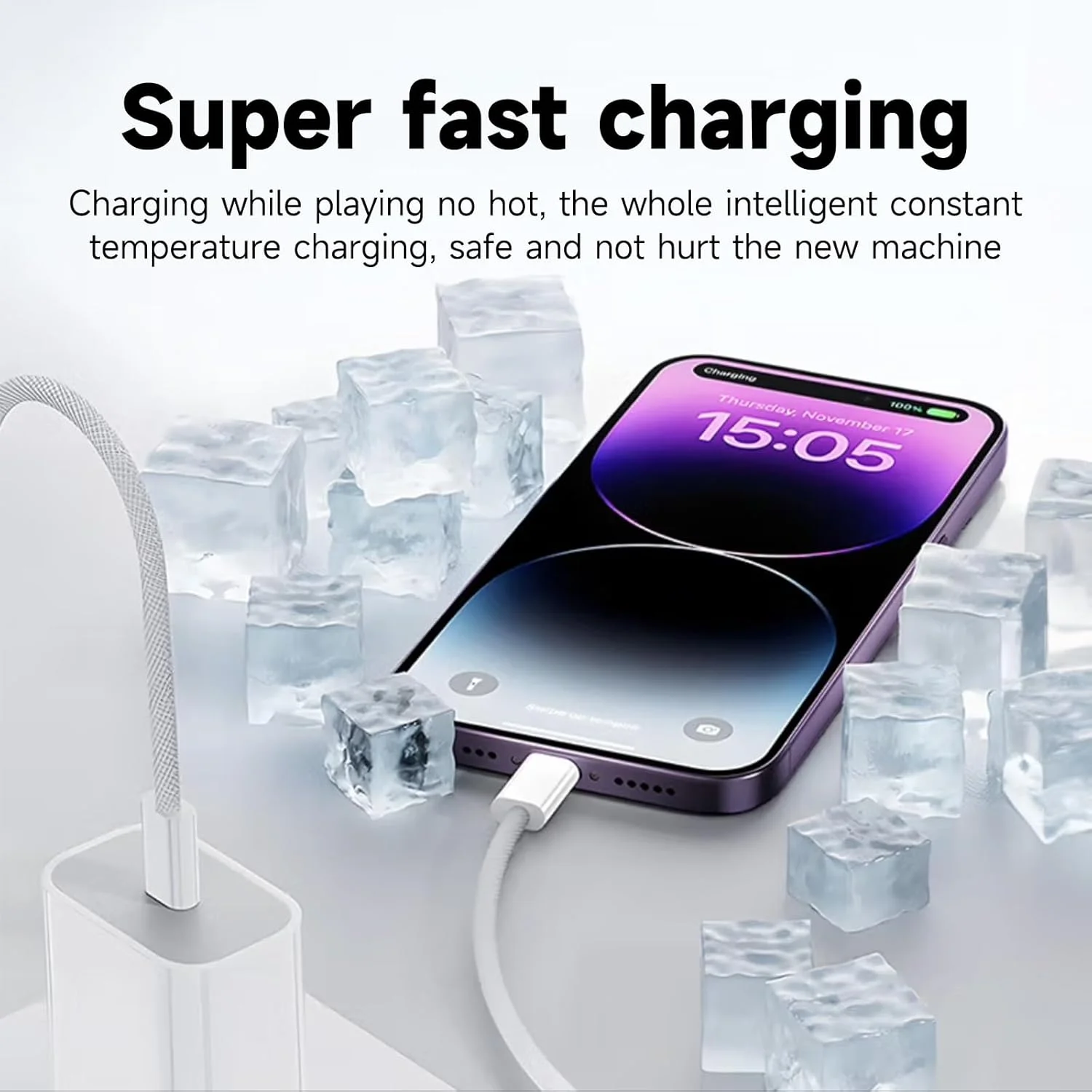 شارژر سریع 20 واتی 2 عددی برای ایرپادز نسل 4، ایرپادز پرو 3/پرو 2 نسل 2، ایرپادز مکس 2024، بیتس پیل 2024، آیفون 17 16E 16 15 کابل بافته شده USB Type C، بلوک شارژ مک بوک پرو و غیره شارژر سریع 20 واتی 2 عددی برای ایرپادز نسل 4، ایرپادز پرو 3/پرو 2 نسل 2، ایرپادز مکس 2024، بیتس پیل 2024، آیفون 17 16E 16 15 کابل بافته شده USB Type C، بلوک شارژ مک بوک پرو و غیره