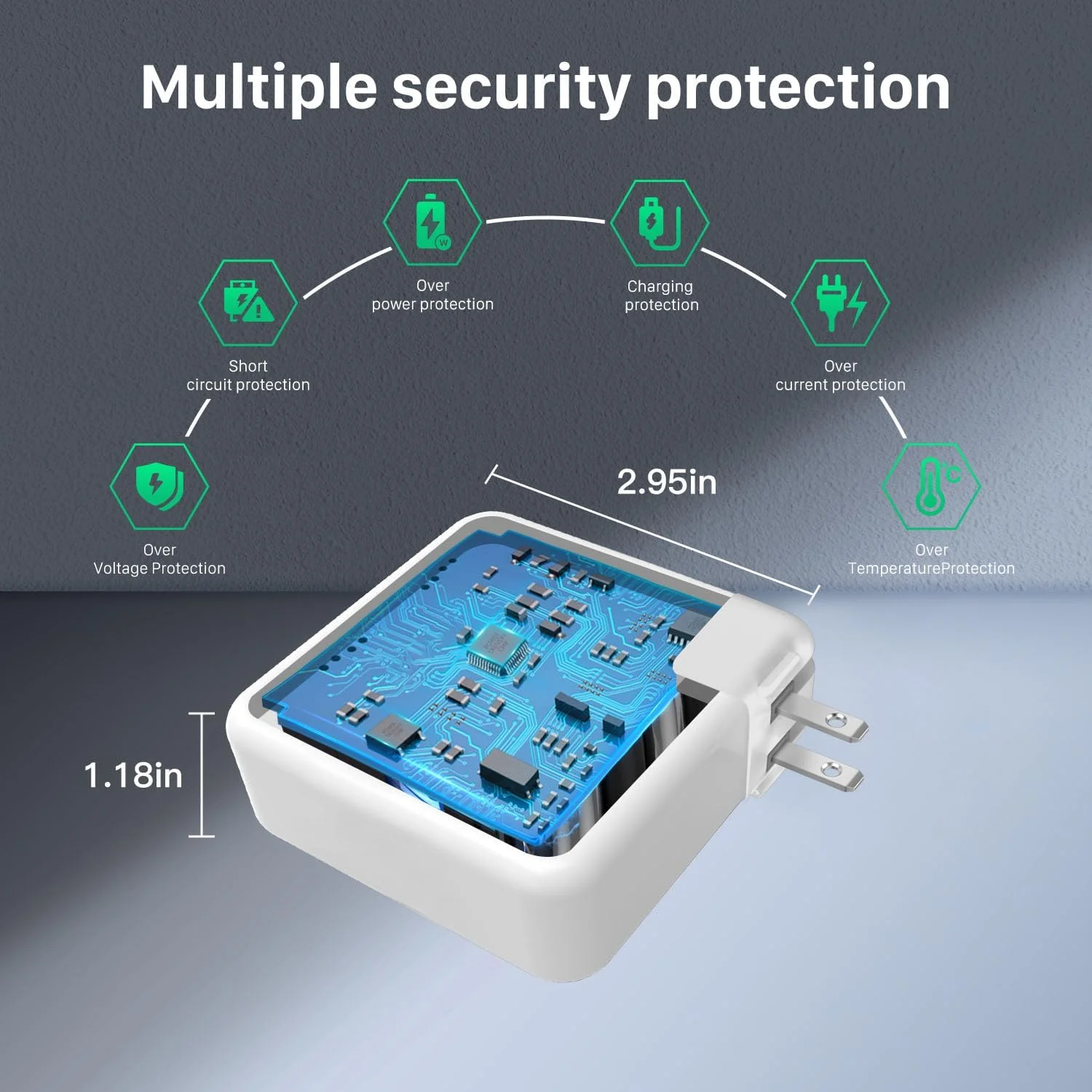 شارژر 96 واتی برای مک بوک پرو، آداپتور برق شارژ سریع، سازگار با مک بوک پرو 16، 15، 14، 13 اینچی، مک بوک ایر 15، 13 اینچی، آیپد پرو 2021-2025، M1 M2 M3، M4 به همراه کابل 2 متری USB C به C شارژر 96 واتی برای مک بوک پرو، آداپتور برق شارژ سریع، سازگار با مک بوک پرو 16، 15، 14، 13 اینچی، مک بوک ایر 15، 13 اینچی، آیپد پرو 2021-2025، M1 M2 M3، M4 به همراه کابل 2 متری USB C به C