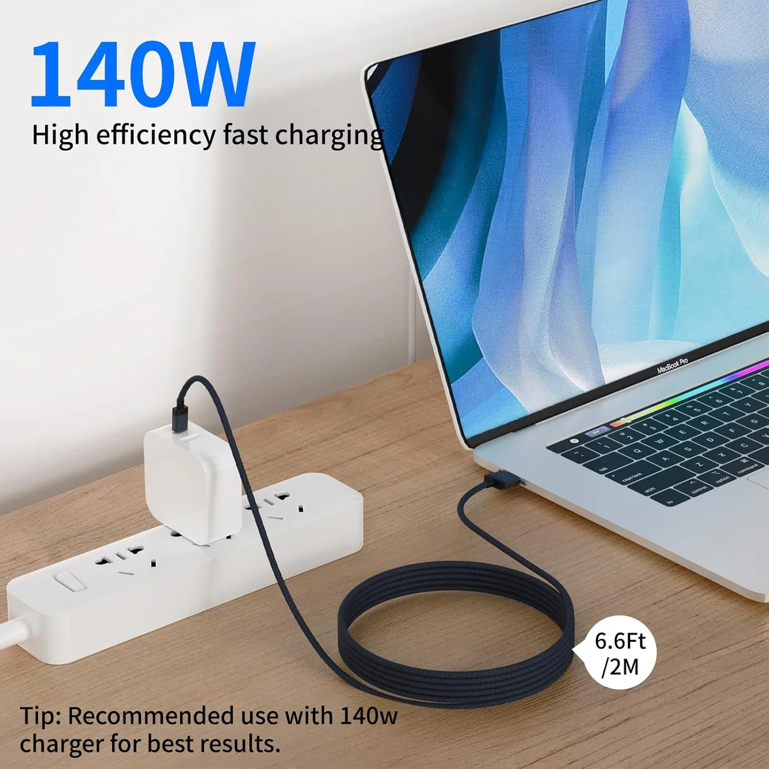 کابل USB-C به مگنتیک 3 با توان 140 وات (2 متر)، شارژ سریع برای مکبوک ایر (15 اینچ/13 اینچ M4 2025، M3 2024، M2 2023، M2 2022)، پرو (16 اینچ/14 اینچ 2024/2023/2021) - آبی کابل USB-C به مگنتیک 3 با توان 140 وات (2 متر)، شارژ سریع برای مکبوک ایر (15 اینچ/13 اینچ M4 2025، M3 2024، M2 2023، M2 2022)، پرو (16 اینچ/14 اینچ 2024/2023/2021) - آبی