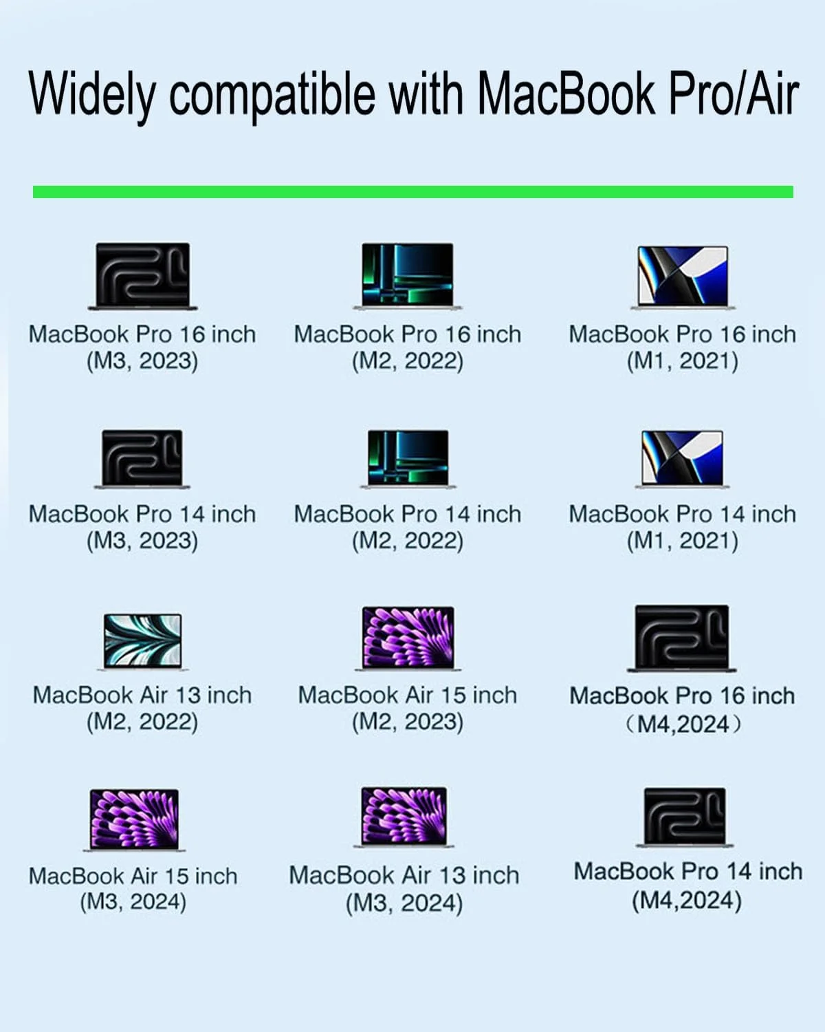 شارژر 96 واتی USB-C برای مکبوک پرو 14 و 16 اینچی (2021، 2022، 2023)، مکبوک پرو M4 2024، مکبوک ایر 13 و 15 اینچی (2022، 2023، 2024، M1، M2، M3)، آداپتور برق 96 واتی (PD-120W) شارژر 96 واتی USB-C برای مکبوک پرو 14 و 16 اینچی (2021، 2022، 2023)، مکبوک پرو M4 2024، مکبوک ایر 13 و 15 اینچی (2022، 2023، 2024، M1، M2، M3)، آداپتور برق 96 واتی (PD-120W)