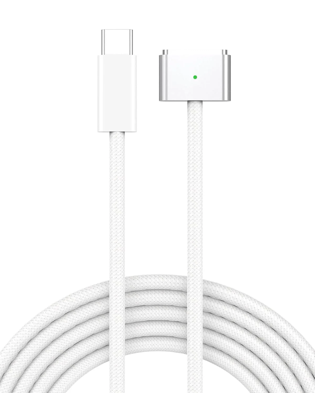 کابل شارژ USB C به مغناطیسی 3 برای مک بوک پرو 14 و 16 اینچ، مک بوک ایر 13.6 و 15 اینچ 2025 2024 2023 2022 2021 M4 M3 M2 M1، کابل بافته شده و LED، مغناطیسی قدرتمند، بسیار بادوام، کیفیت اصلی 2 متر کابل شارژ USB C به مغناطیسی 3 برای مک بوک پرو 14 و 16 اینچ، مک بوک ایر 13.6 و 15 اینچ 2025 2024 2023 2022 2021 M4 M3 M2 M1، کابل بافته شده و LED، مغناطیسی قدرتمند، بسیار بادوام، کیفیت اصلی 2 متر