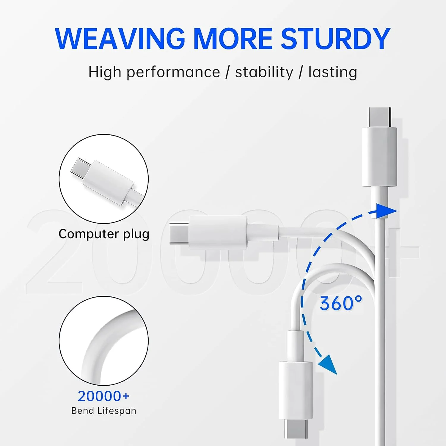 آداپتور برق 61 واتی USB C برای مک بوک پرو/ایر 13/14 اینچی، آداپتور برق با کابل برق Type C آداپتور برق 61 واتی USB C برای مک بوک پرو/ایر 13/14 اینچی، آداپتور برق با کابل برق Type C