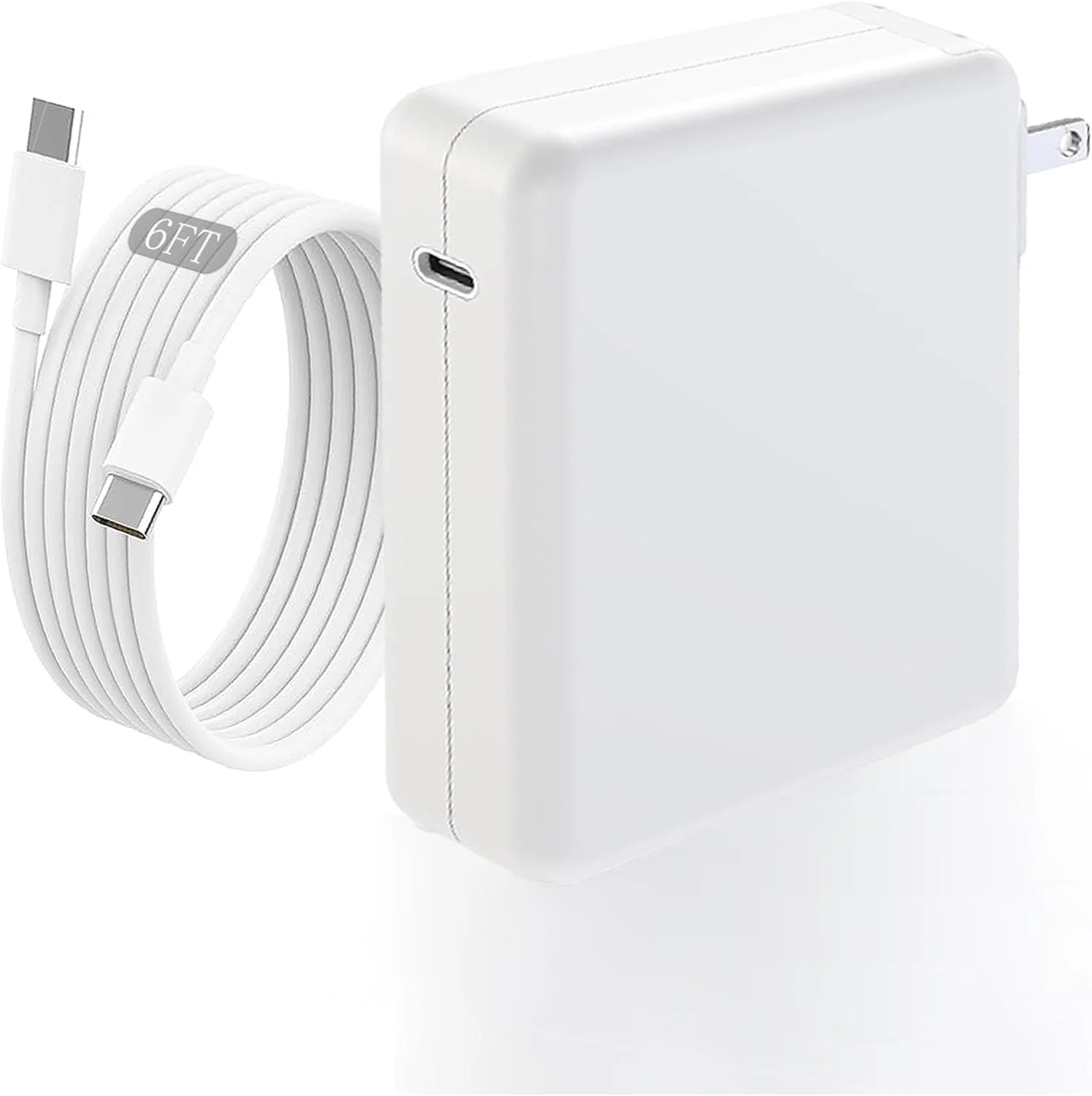 شارژر سریع 140 واتی مک بوک پرو/ایر با کابل USB C به C سریع 6 فوتی برای Apple MacBook Pro/MacBook Air 16 15 14 13 اینچی، M1 M2 M3، iPad Pro، Samsung Galaxy و همه دستگاه های USB C شارژر سریع 140 واتی مک بوک پرو/ایر با کابل USB C به C سریع 6 فوتی برای Apple MacBook Pro/MacBook Air 16 15 14 13 اینچی، M1 M2 M3، iPad Pro، Samsung Galaxy و همه دستگاه های USB C