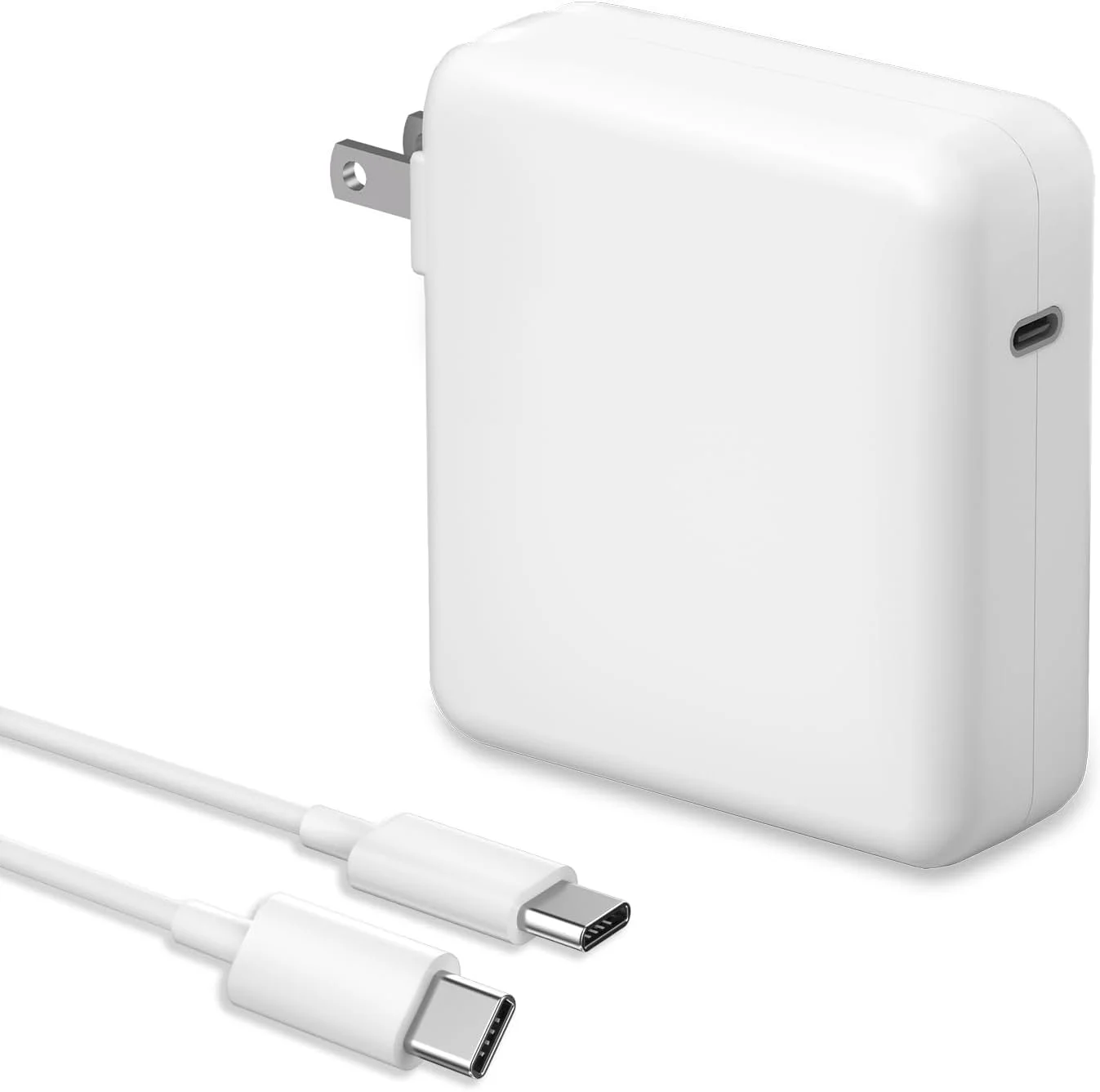 شارژر USB C 70 واتی سازگار با مک بوک پرو/ایر 16 15 14 13 اینچ، M1 M2 M3 M4 (بین سال های 2021-2025)، آیپد پرو و تمام دستگاه های USB C، به همراه کابل شارژ شارژر USB C 70 واتی سازگار با مک بوک پرو/ایر 16 15 14 13 اینچ، M1 M2 M3 M4 (بین سال های 2021-2025)، آیپد پرو و تمام دستگاه های USB C، به همراه کابل شارژ