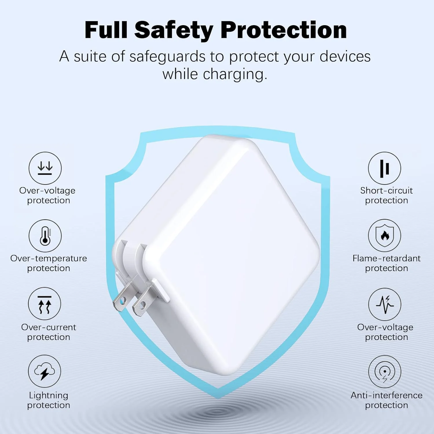 شارژر مک بوک پرو - آداپتور شارژ سریع 120 واتی USB C سازگار با مک بوک پرو و مک بوک ایر 13، 14، 15، 16 اینچی، آیپد پرو، سامسونگ گلکسی و تمام دستگاه های USB C شارژر مک بوک پرو - آداپتور شارژ سریع 120 واتی USB C سازگار با مک بوک پرو و مک بوک ایر 13، 14، 15، 16 اینچی، آیپد پرو، سامسونگ گلکسی و تمام دستگاه های USB C