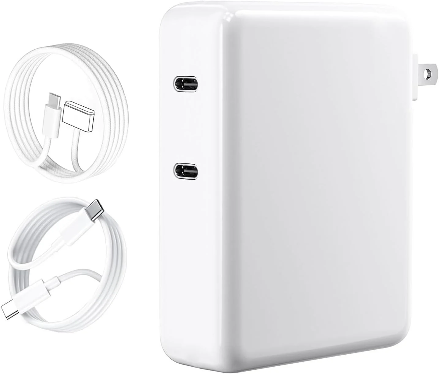 شارژر مک بوک پرو - 280 وات، شارژر سریع 2 پورت 140 واتی USB C لپ تاپ، سازگار با مک بوک پرو/ایر 16 15 14 13 اینچ، سری M1 M2 M3 M4 و همه دستگاه های USB C، با کابل 6.6 فوتی Type C و Magnetic 3 شارژر مک بوک پرو - 280 وات، شارژر سریع 2 پورت 140 واتی USB C لپ تاپ، سازگار با مک بوک پرو/ایر 16 15 14 13 اینچ، سری M1 M2 M3 M4 و همه دستگاه های USB C، با کابل 6.6 فوتی Type C و Magnetic 3