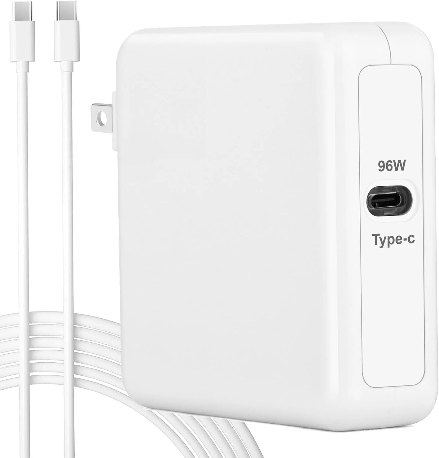 شارژر USB C مک بوک برای مک بوک ایر/مک بوک پرو/شارژر مک، آداپتور برق کامپیوتر USBC، شامل کابل Type C