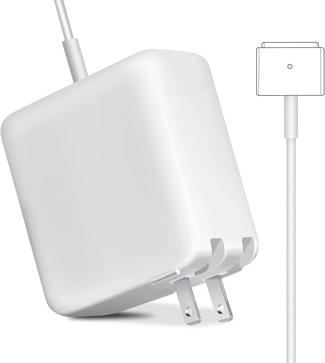 شارژر جایگزین برای مک بوک ایر AC 45W با کانکتور T شکل، شارژر برای مک بوک ایر 11 اینچ و 13 اینچ (2012-2017) شارژر جایگزین برای مک بوک ایر AC 45W با کانکتور T شکل، شارژر برای مک بوک ایر 11 اینچ و 13 اینچ (2012-2017)