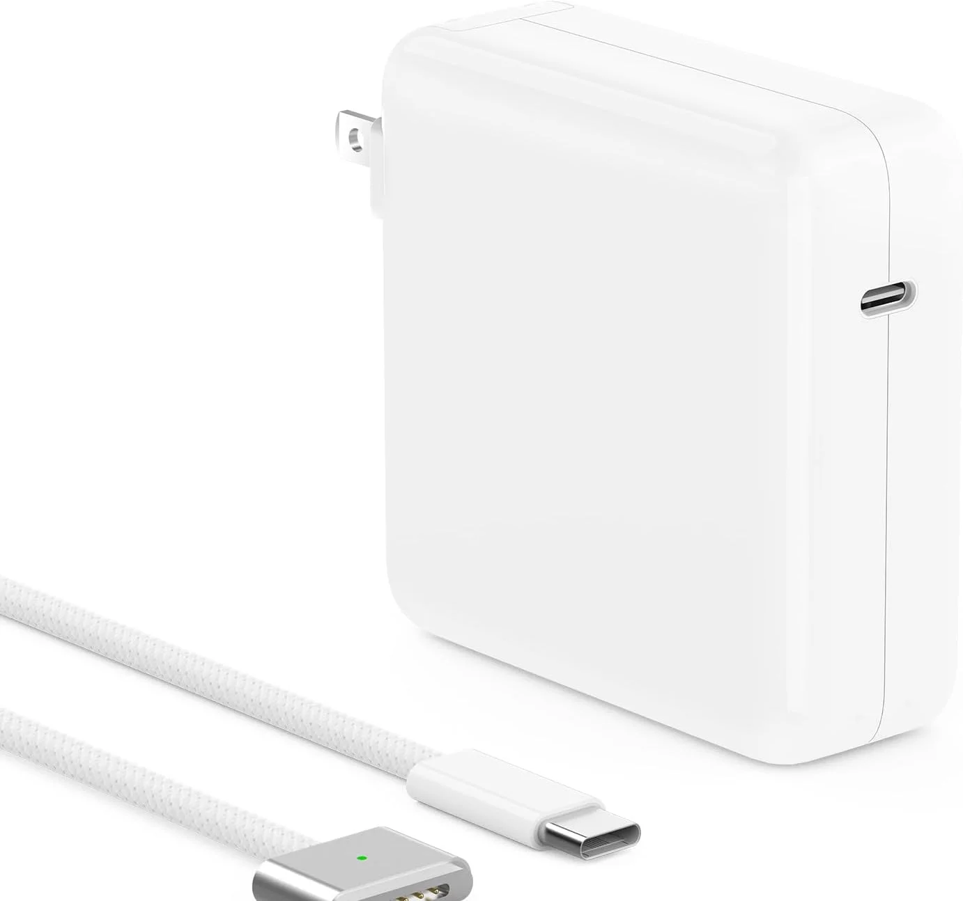 شارژر ۱۴۰ واتی برای مکبوک پرو ۱۶ و ۱۴ اینچی، مک ایر ۱۵ و ۱۳.۶ اینچی ۲۰۲۵ ۲۰۲۴ ۲۰۲۳ ۲۰۲۲ ۲۰۲۱ M4 M3 M2 M1، کابل ۲ متری USB C به Magnetic 3 با LED، PD 3.1/3.0، جمع و جور، Magnetic قدرتمند، کیفیت اصلی شارژر ۱۴۰ واتی برای مکبوک پرو ۱۶ و ۱۴ اینچی، مک ایر ۱۵ و ۱۳.۶ اینچی ۲۰۲۵ ۲۰۲۴ ۲۰۲۳ ۲۰۲۲ ۲۰۲۱ M4 M3 M2 M1، کابل ۲ متری USB C به Magnetic 3 با LED، PD 3.1/3.0، جمع و جور، Magnetic قدرتمند، کیفیت اصلی