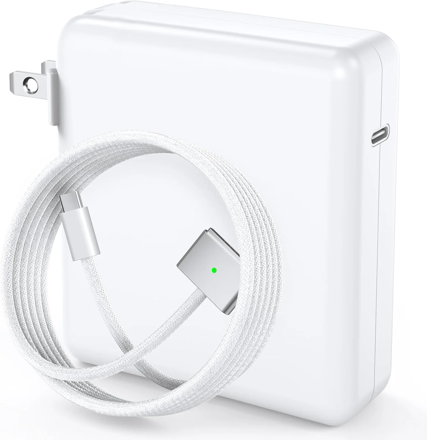 شارژر مک بوک پرو - آداپتور برق 140 واتی USB-C GaN با کابل مغناطیسی 3 (2 متر) برای مک بوک پرو 14 اینچی و 16 اینچی با مدل M1/M2/M3/M4 Pro/Max (مدل 2021-2025) - پشتیبانی از شارژ سریع شارژر مک بوک پرو - آداپتور برق 140 واتی USB-C GaN با کابل مغناطیسی 3 (2 متر) برای مک بوک پرو 14 اینچی و 16 اینچی با مدل M1/M2/M3/M4 Pro/Max (مدل 2021-2025) - پشتیبانی از شارژ سریع