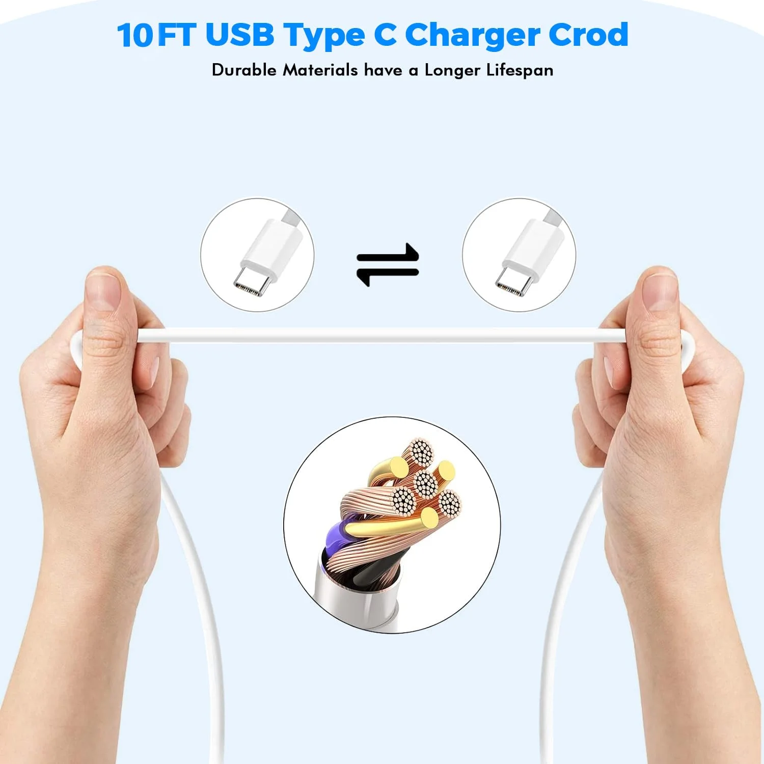 شارژر USB C برای مک بوک ایر، مک بوک پرو ۱۳، ۱۴، ۱۵، ۱۶ اینچ، شارژ لپ تاپ اپل M1 M2 M3، آداپتور برق ۳۰ واتی USBC دو عددی، سازگار با آیپد، آیفون ۱۵ پرو مکس، کابل فوق العاده بلند ۱۰ فوتی برای مک بوک پرو، آیپد پرو شارژر USB C برای مک بوک ایر، مک بوک پرو ۱۳، ۱۴، ۱۵، ۱۶ اینچ، شارژ لپ تاپ اپل M1 M2 M3، آداپتور برق ۳۰ واتی USBC دو عددی، سازگار با آیپد، آیفون ۱۵ پرو مکس، کابل فوق العاده بلند ۱۰ فوتی برای مک بوک پرو، آیپد پرو