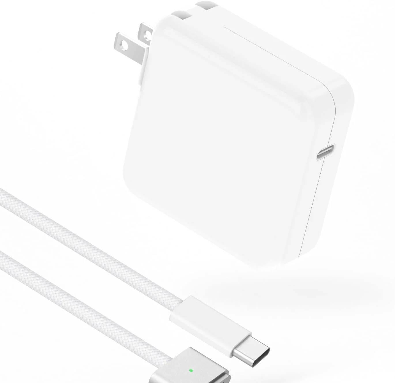 شارژر برای مک بوک ایر ۱۳ و ۱۵ اینچی، مک بوک پرو ۱۴ اینچی ۲۰۲۵ ۲۰۲۴ ۲۰۲۳ ۲۰۲۲ ۲۰۲۱ M4 M3 M2 M1، آداپتور برق ۷۰ واتی USB C، کابل ۳ لایه بافته شده USB C به طول ۲ متر با LED، اتصال قوی، کیفیت اصلی شارژر برای مک بوک ایر ۱۳ و ۱۵ اینچی، مک بوک پرو ۱۴ اینچی ۲۰۲۵ ۲۰۲۴ ۲۰۲۳ ۲۰۲۲ ۲۰۲۱ M4 M3 M2 M1، آداپتور برق ۷۰ واتی USB C، کابل ۳ لایه بافته شده USB C به طول ۲ متر با LED، اتصال قوی، کیفیت اصلی