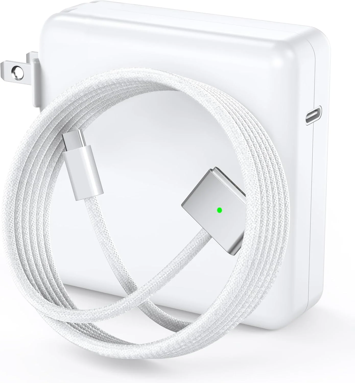 شارژر 96 واتی برای مکبوک پرو 16 و 14 اینچ، مک ایر 15 و 13 اینچ مدلهای 2025، 2024، 2023، 2022، 2021 M1–M4، آداپتور برق شارژ سریع Type C و کابل 2 متری Type C به مگنتیک 3 LED مناسب برای مدلهای 2021-2025 شارژر 96 واتی برای مکبوک پرو 16 و 14 اینچ، مک ایر 15 و 13 اینچ مدلهای 2025، 2024، 2023، 2022، 2021 M1–M4، آداپتور برق شارژ سریع Type C و کابل 2 متری Type C به مگنتیک 3 LED مناسب برای مدلهای 2021-2025