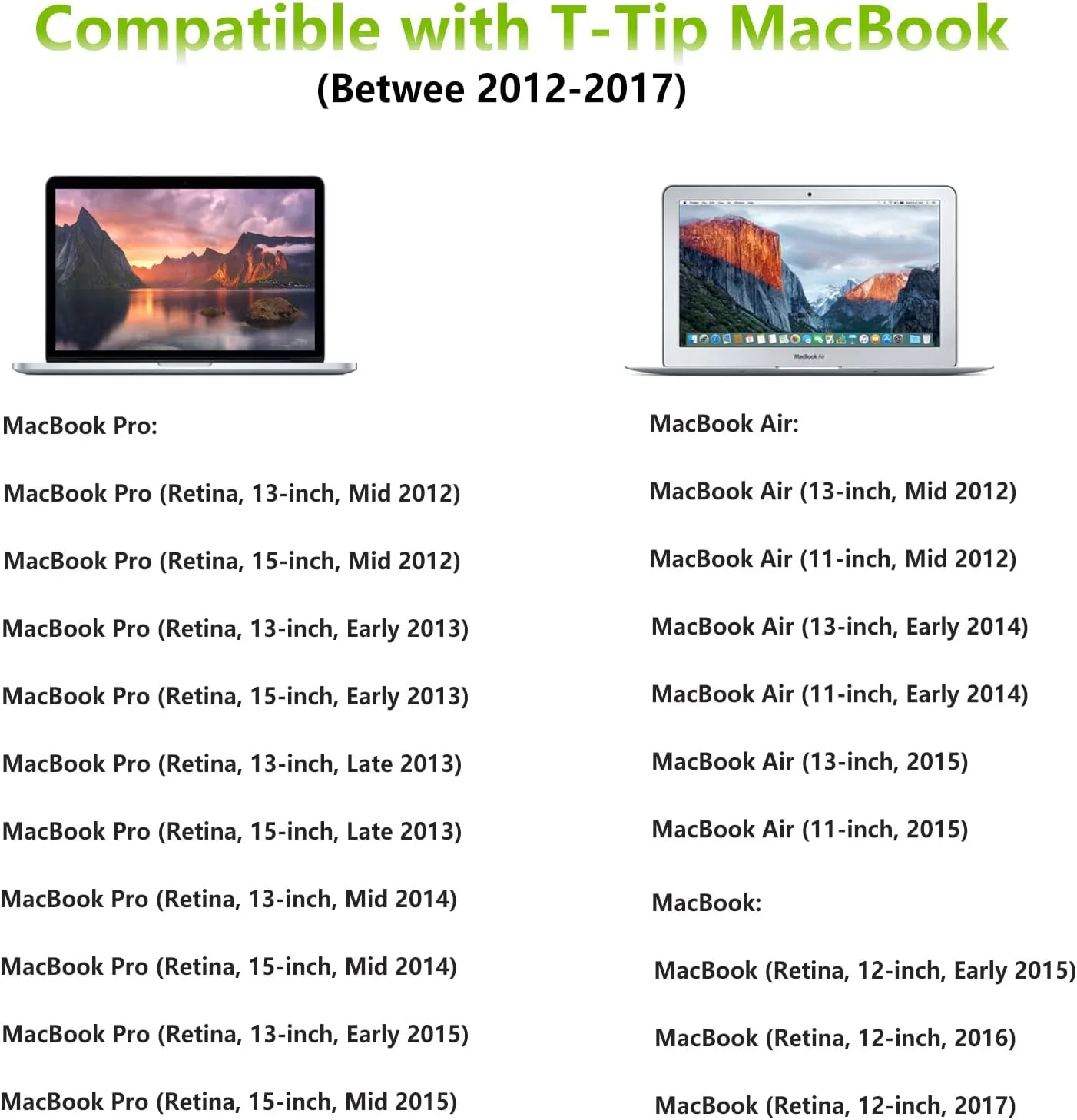 آداپتور برق 85 وات T-Tip سازگار با مک بوک پرو/ایر 13 و 15 اینچی (قابل استفاده برای 2012-2017) آداپتور برق 85 وات T-Tip سازگار با مک بوک پرو/ایر 13 و 15 اینچی (قابل استفاده برای 2012-2017)